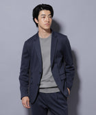 美品 ✨️ ナノユニバース ストレッチ カノコ セットアップ L 黒 ストレッチカノコジャケット(セットアップ可)