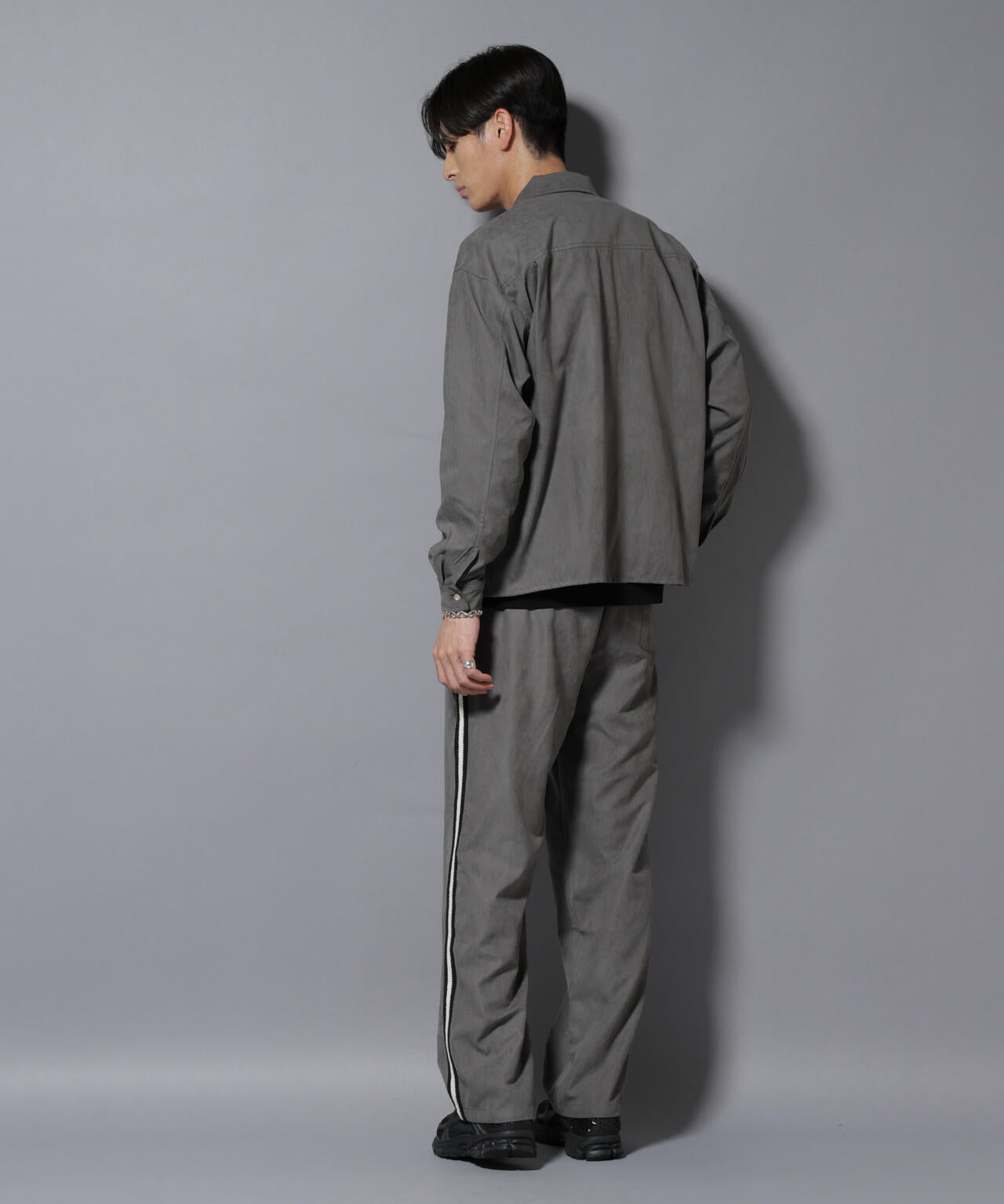 NORMANBROS別注ワイドポケット ピーチ起毛シャツ(セットアップ可) 6725220002