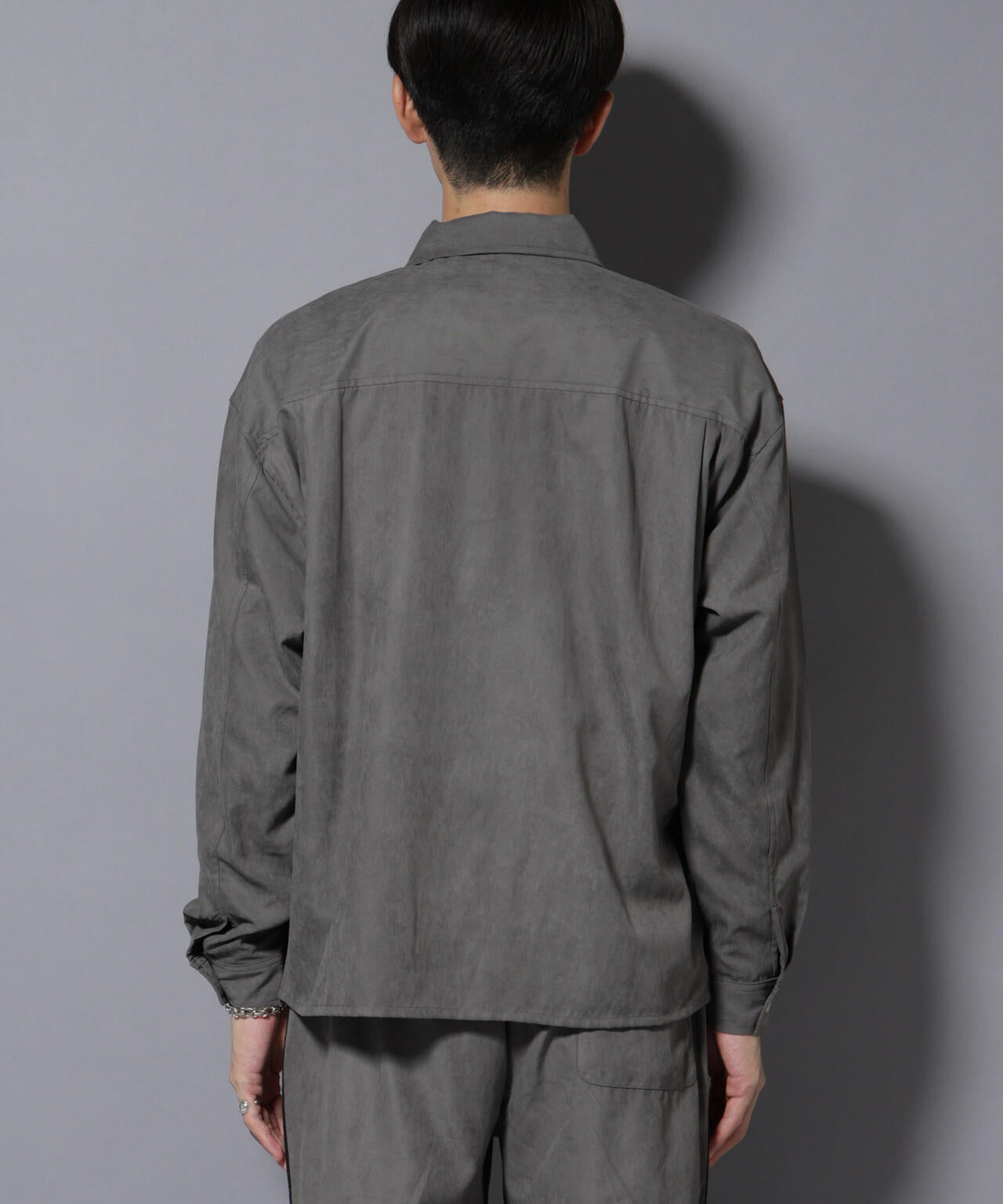 NORMANBROS別注ワイドポケット ピーチ起毛シャツ(セットアップ可) 6725220002