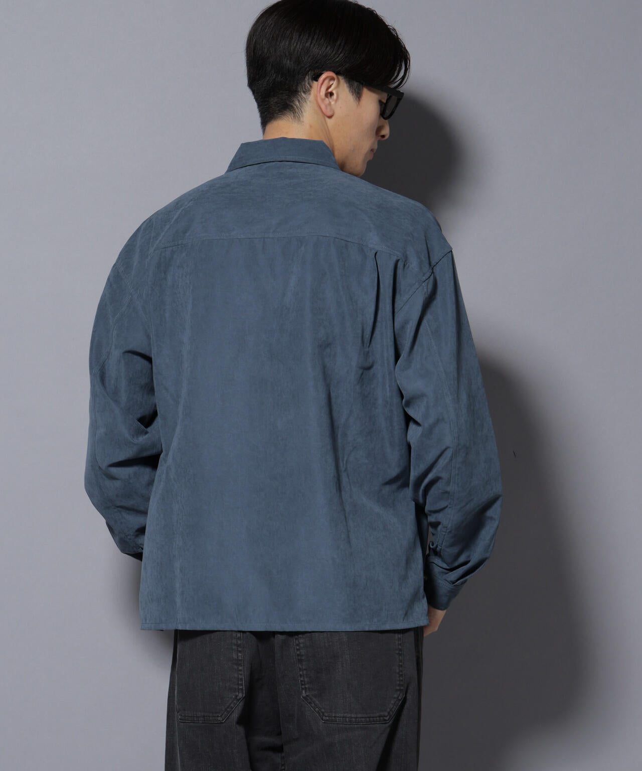 NORMANBROS別注ワイドポケット ピーチ起毛シャツ(セットアップ可) 6725220002