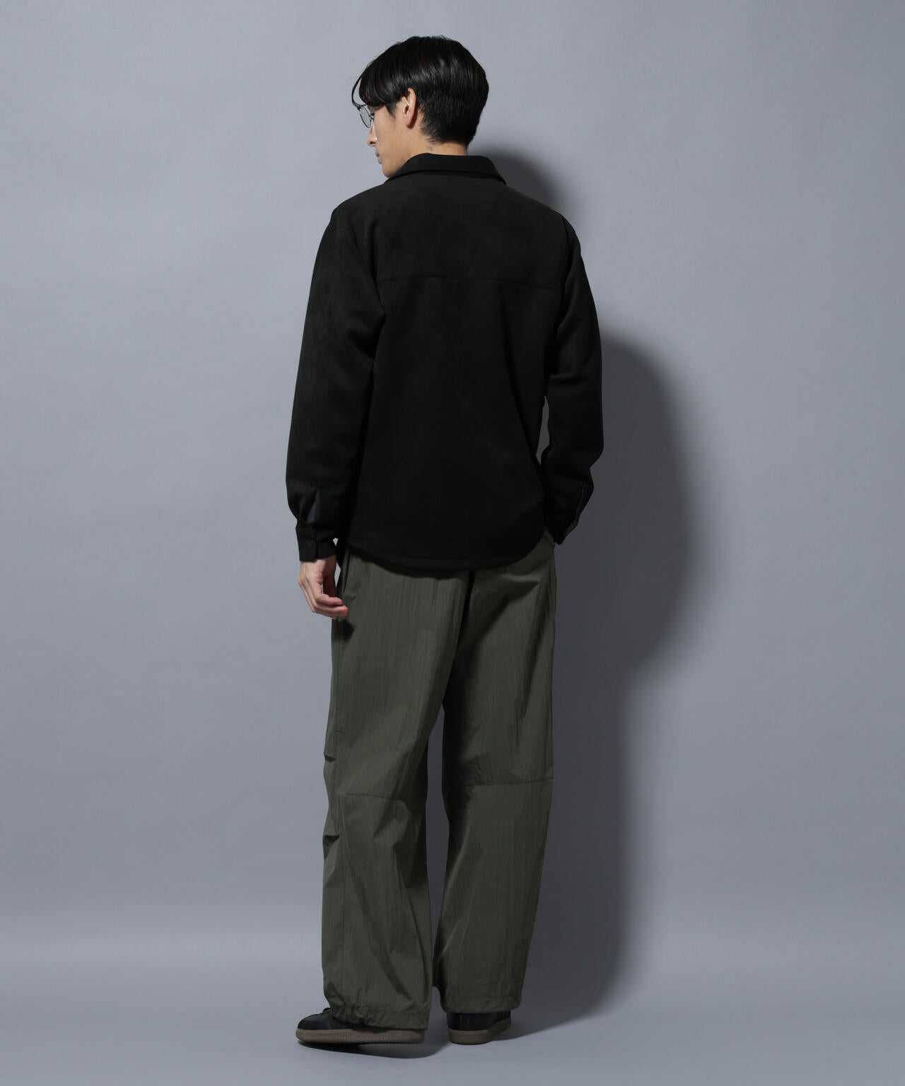 フェイクスエードシャツ 長袖 6725220203