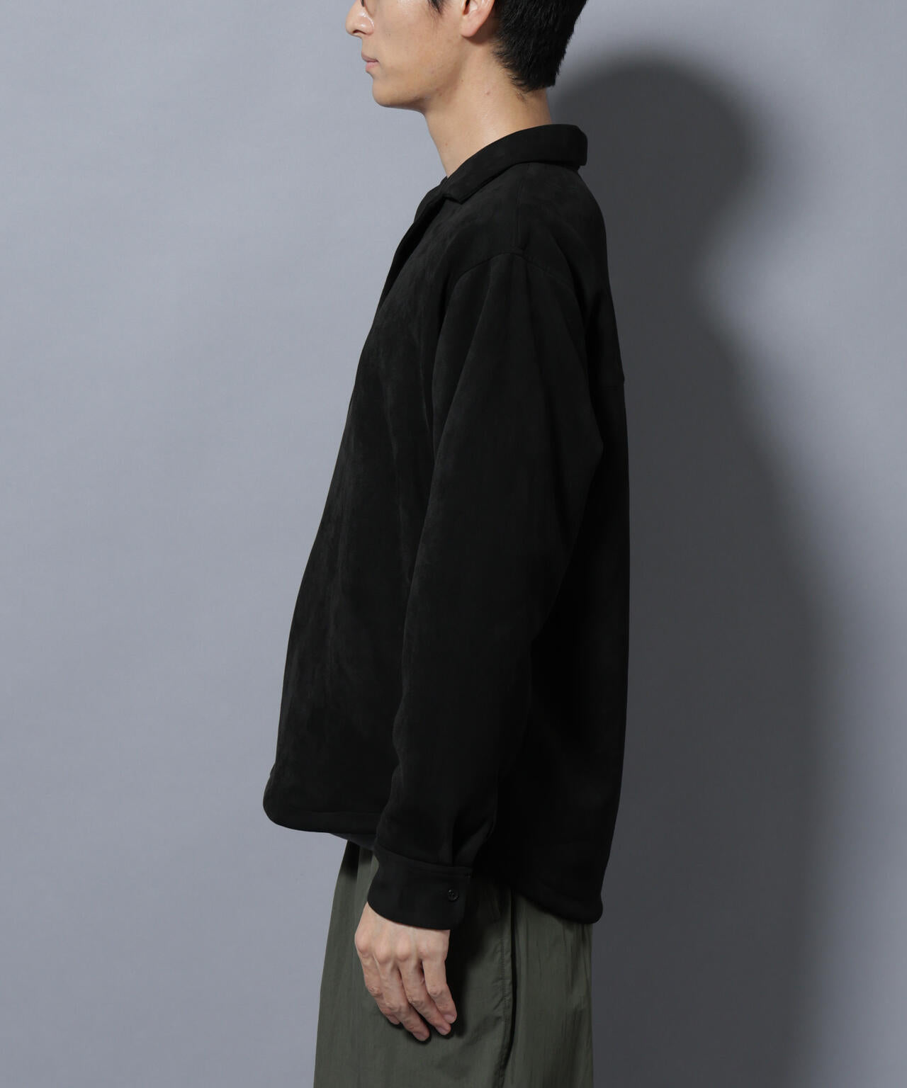 フェイクスエードシャツ 長袖 6725220203