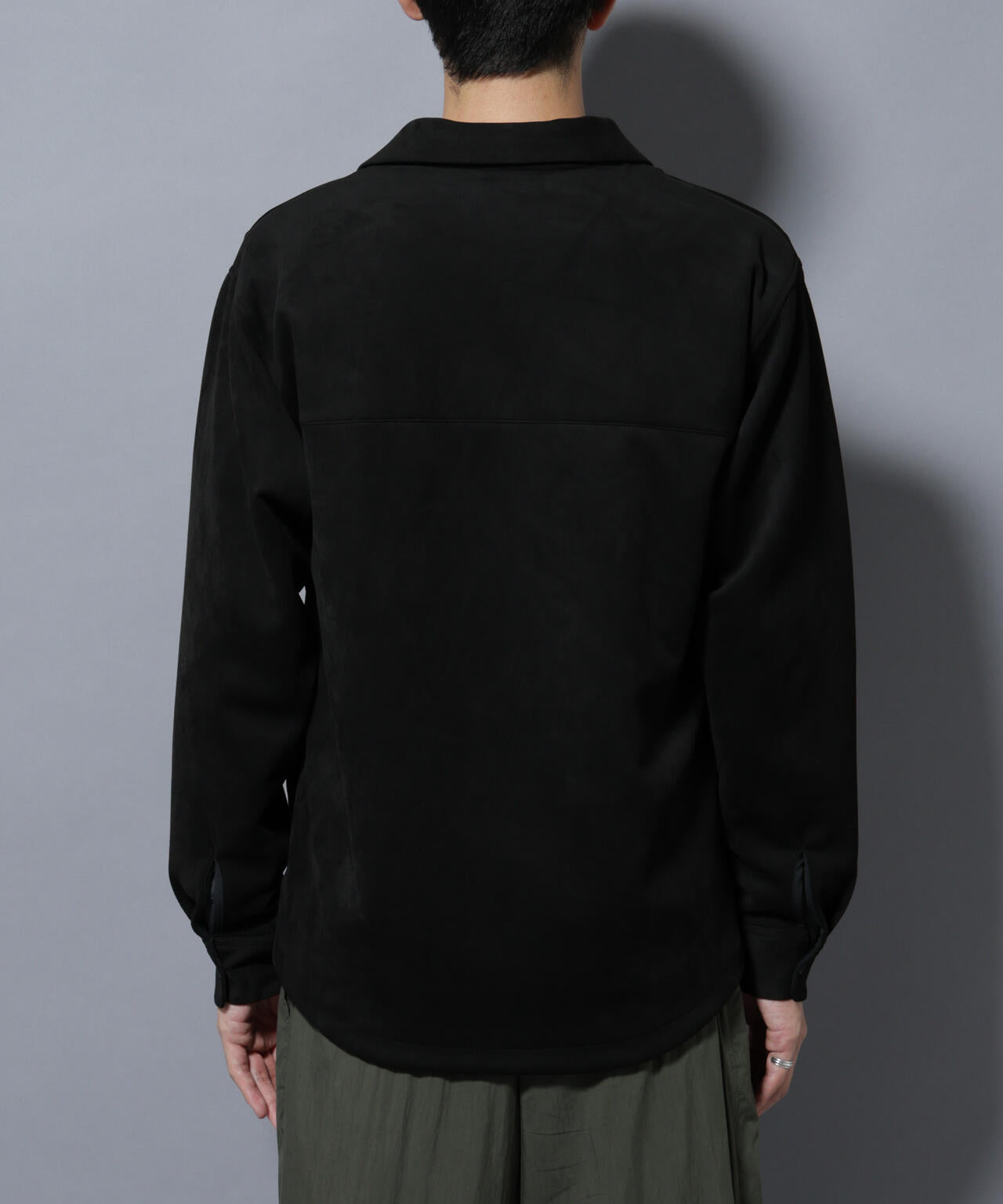 フェイクスエードシャツ 長袖 6725220203