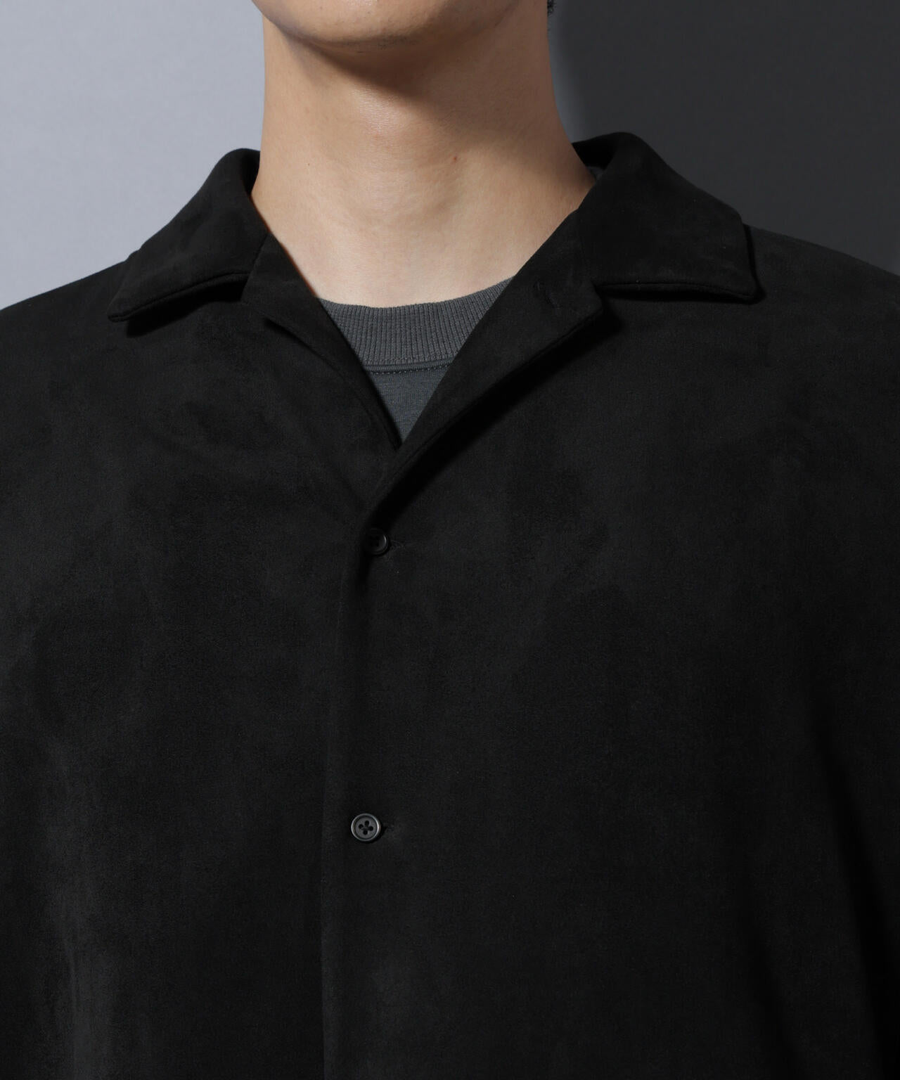 フェイクスエードシャツ 長袖 6725220203