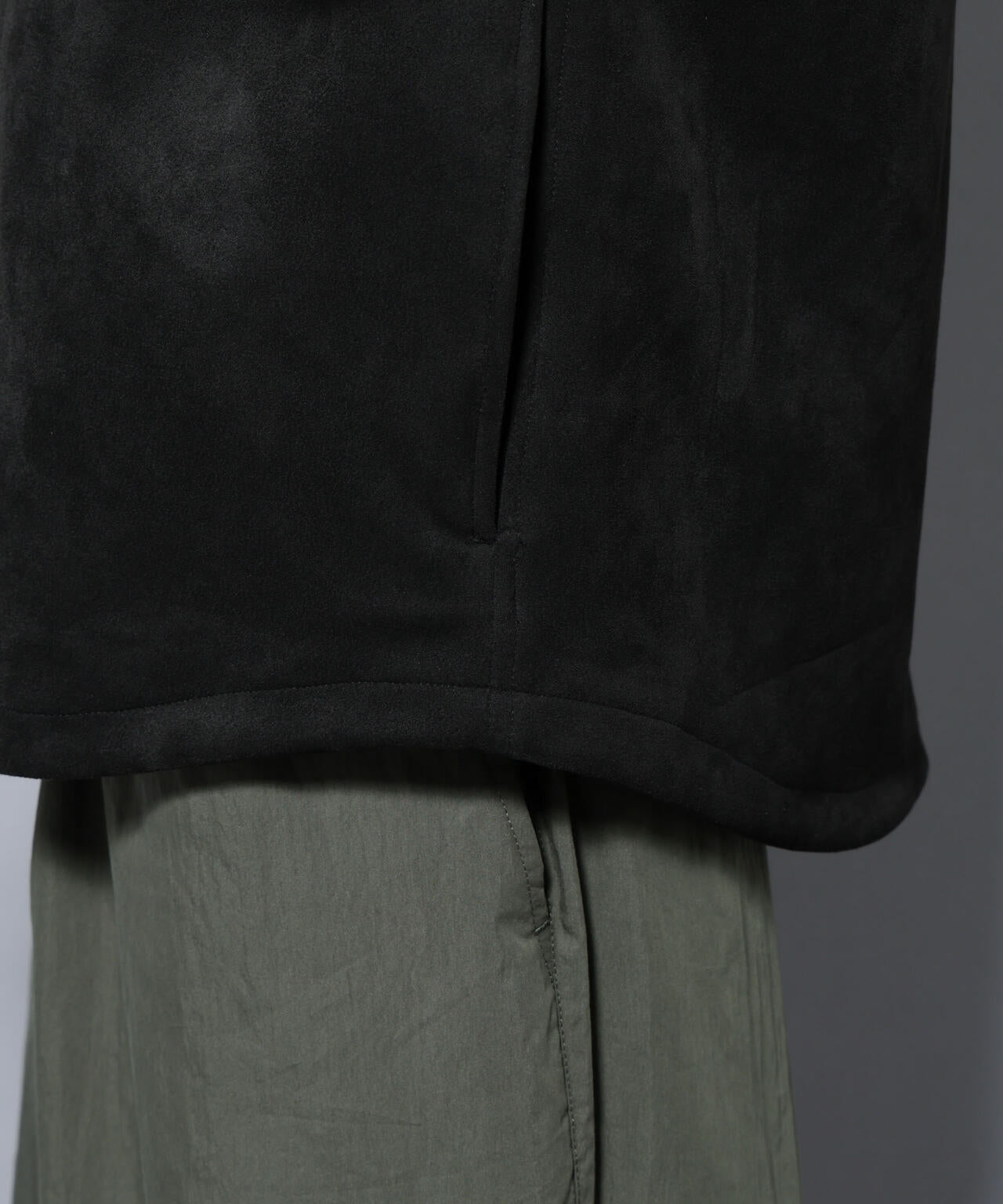 フェイクスエードシャツ 長袖 6725220203