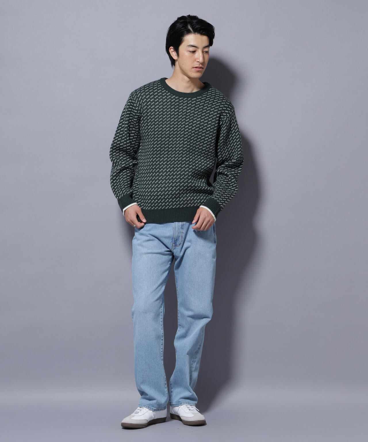 アイヌイナウ　43cm バーズアイニット