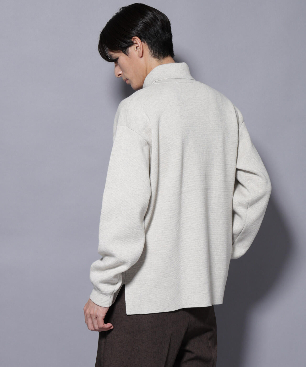 ニューバランスゴルフ ウール リブタートルネック ニット ホワイト ユニセックス 直営店舗限定】タートルネック ニット プルオーバー (WOMENS) | new