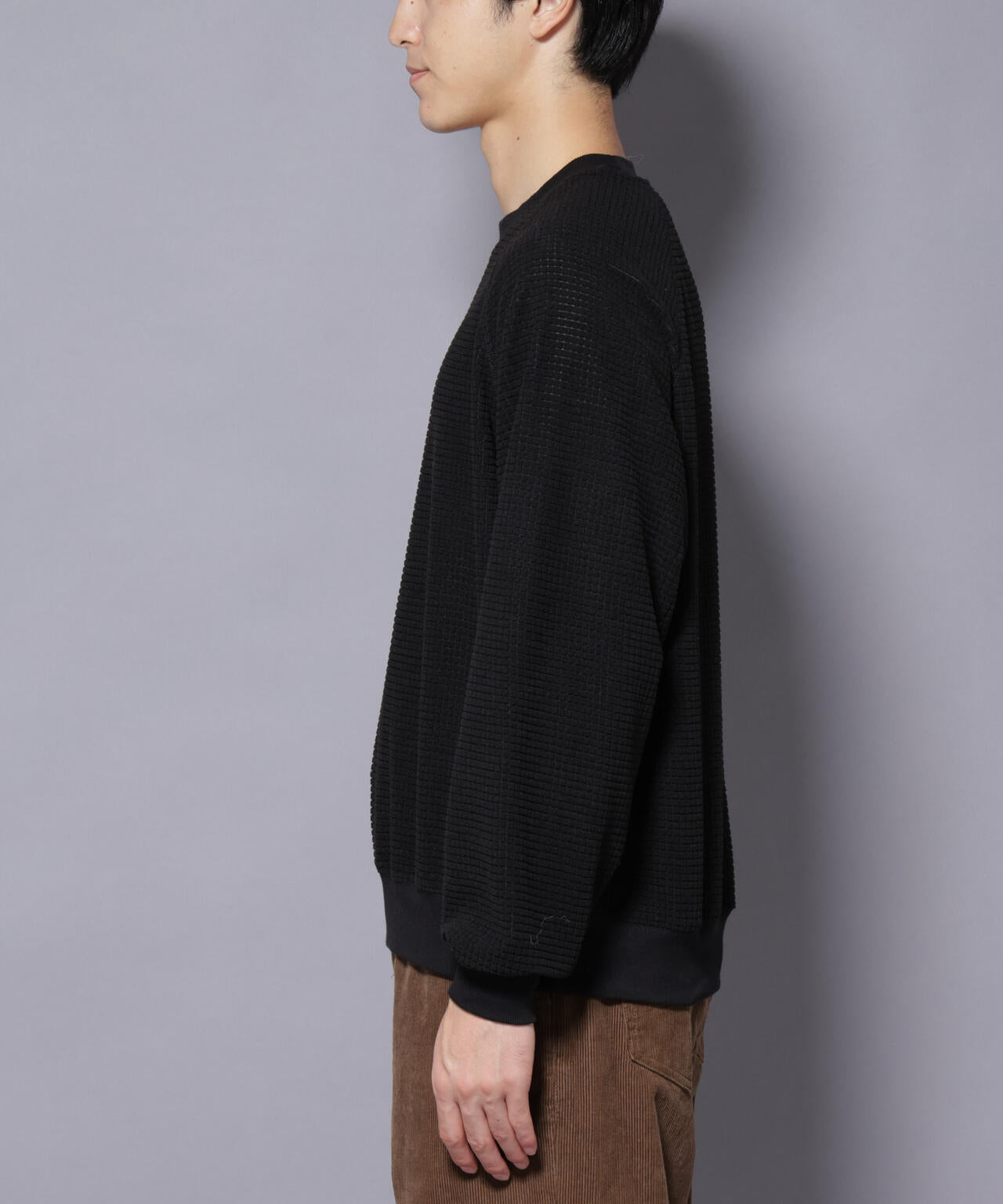 NORMANBROS別注 ワッフルフリース 長袖 6725223002