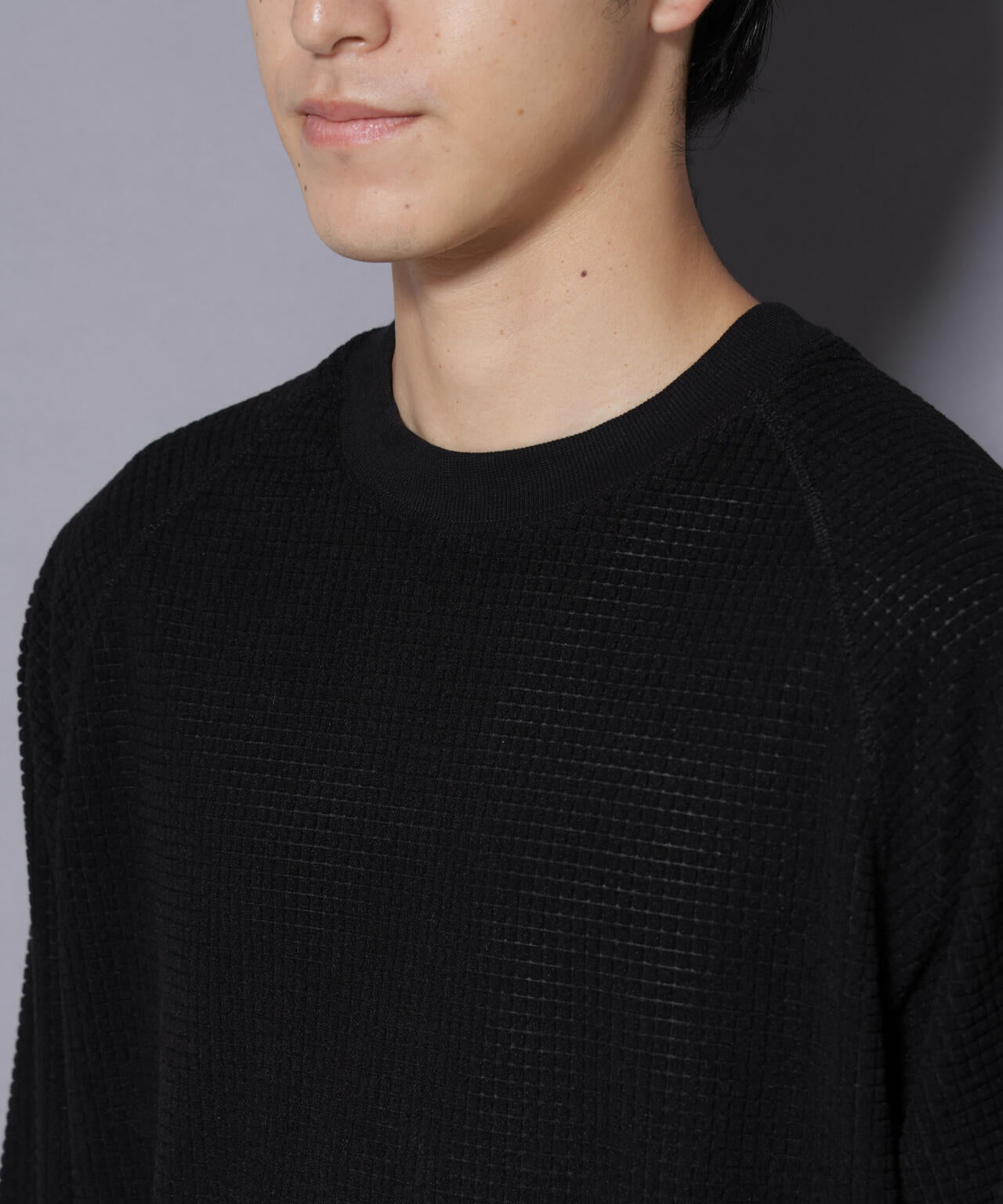 NORMANBROS別注 ワッフルフリース 長袖 6725223002