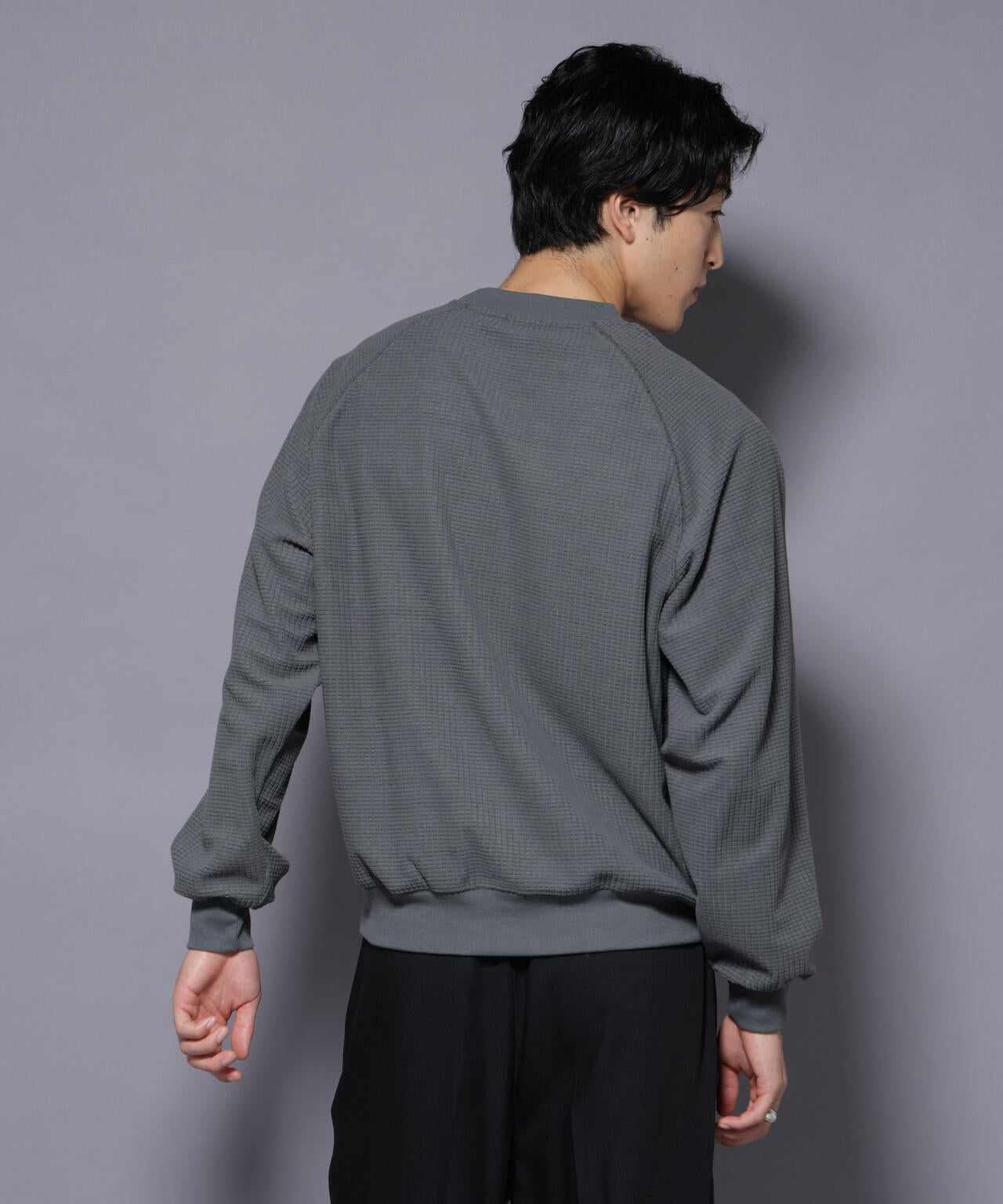 NORMANBROS別注 ワッフルフリース 長袖 6725223002