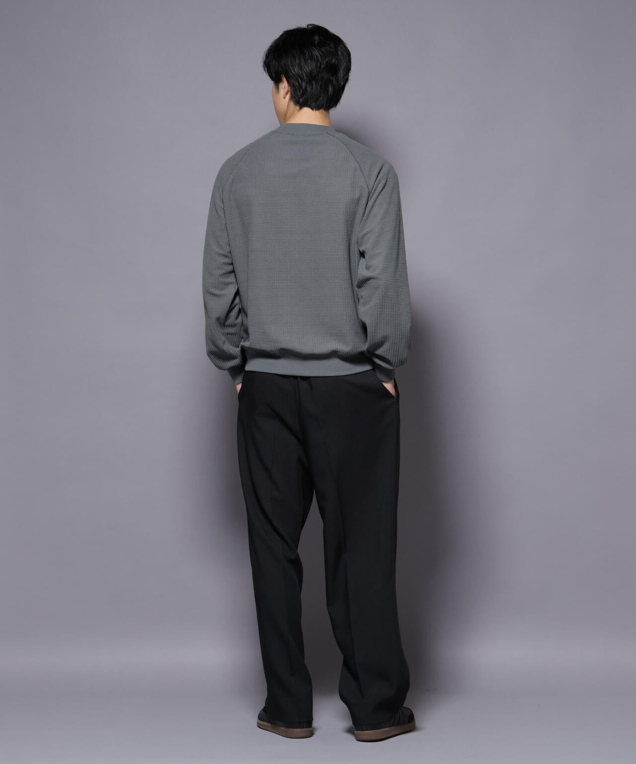 NORMANBROS別注 ワッフルフリース 長袖 6725223002