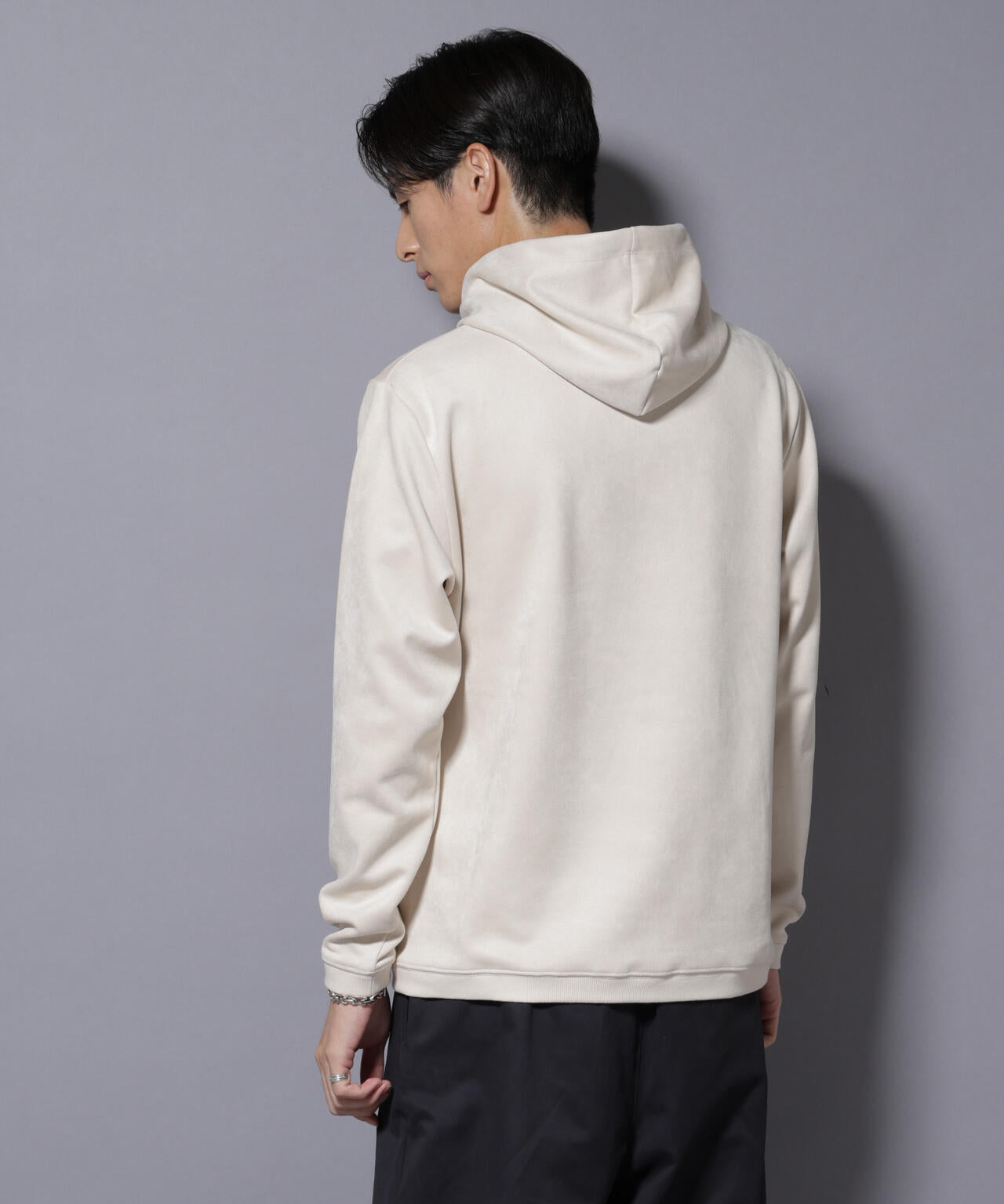 フェイクスエードフーディー 長袖 6725223203