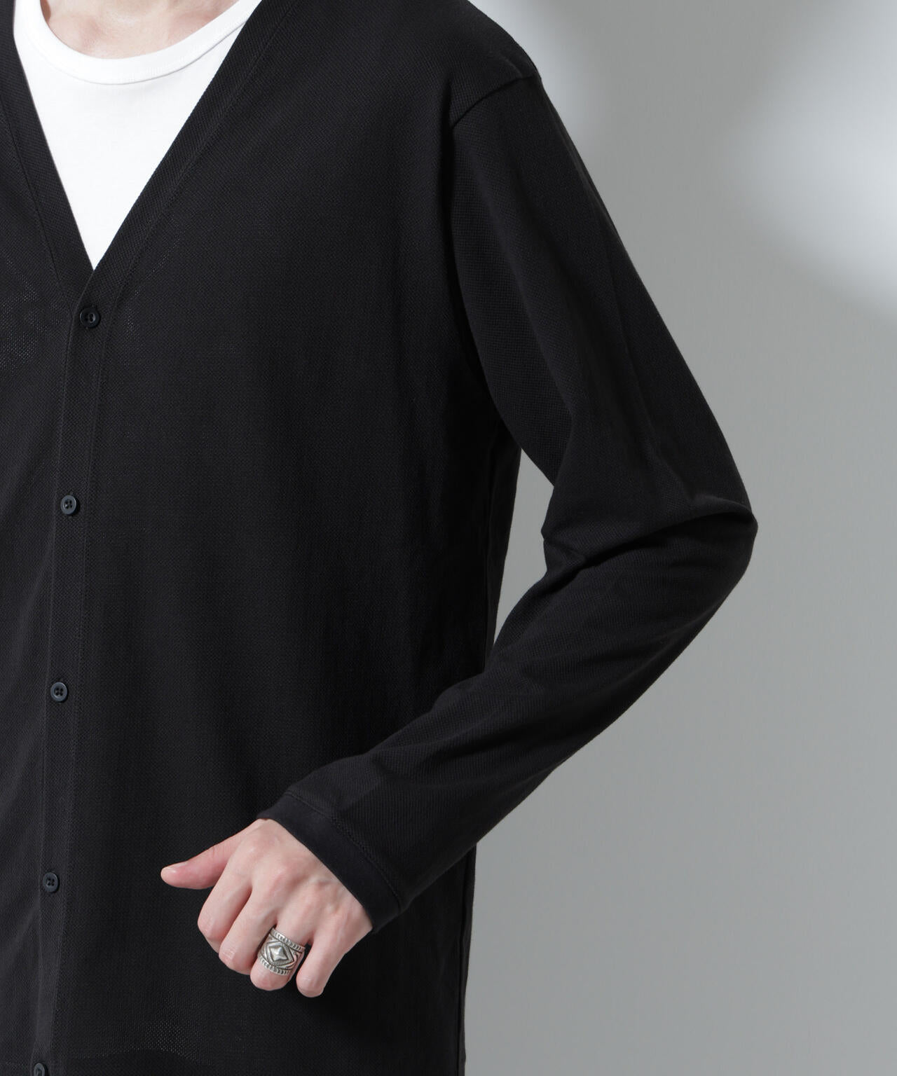 エアパッセージ ジャージーカーディガン 6725223205