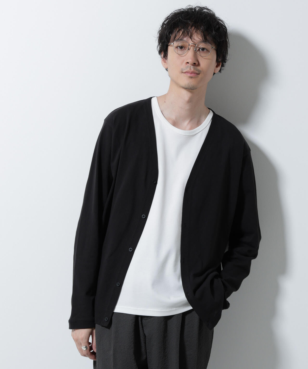 エアパッセージ ジャージーカーディガン