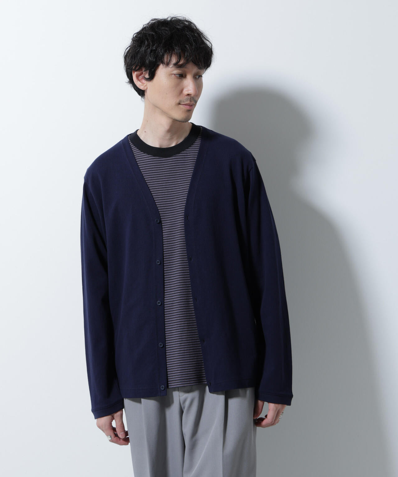 エアパッセージ ジャージーカーディガン 6725223205