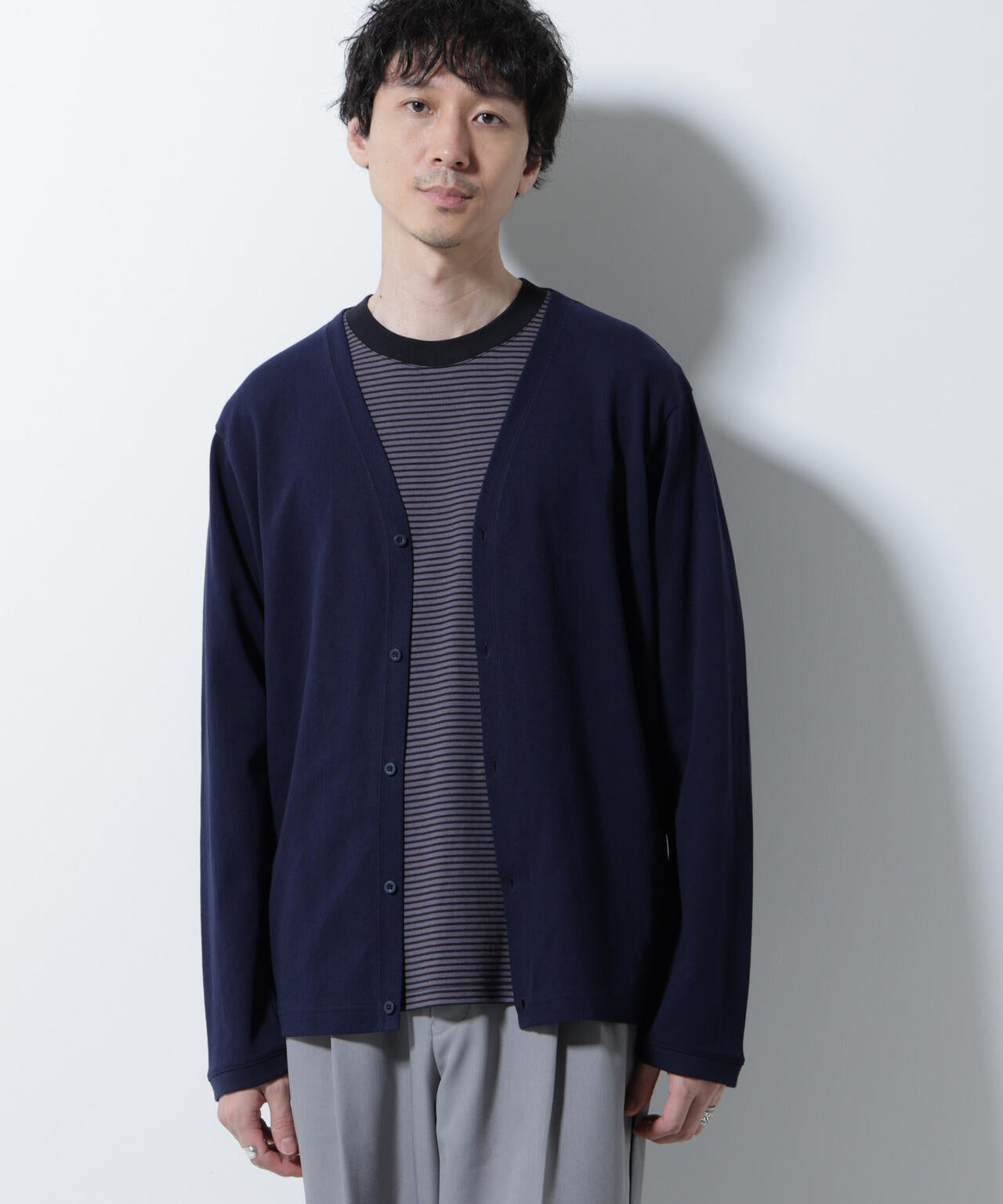 エアパッセージ ジャージーカーディガン 6725223205