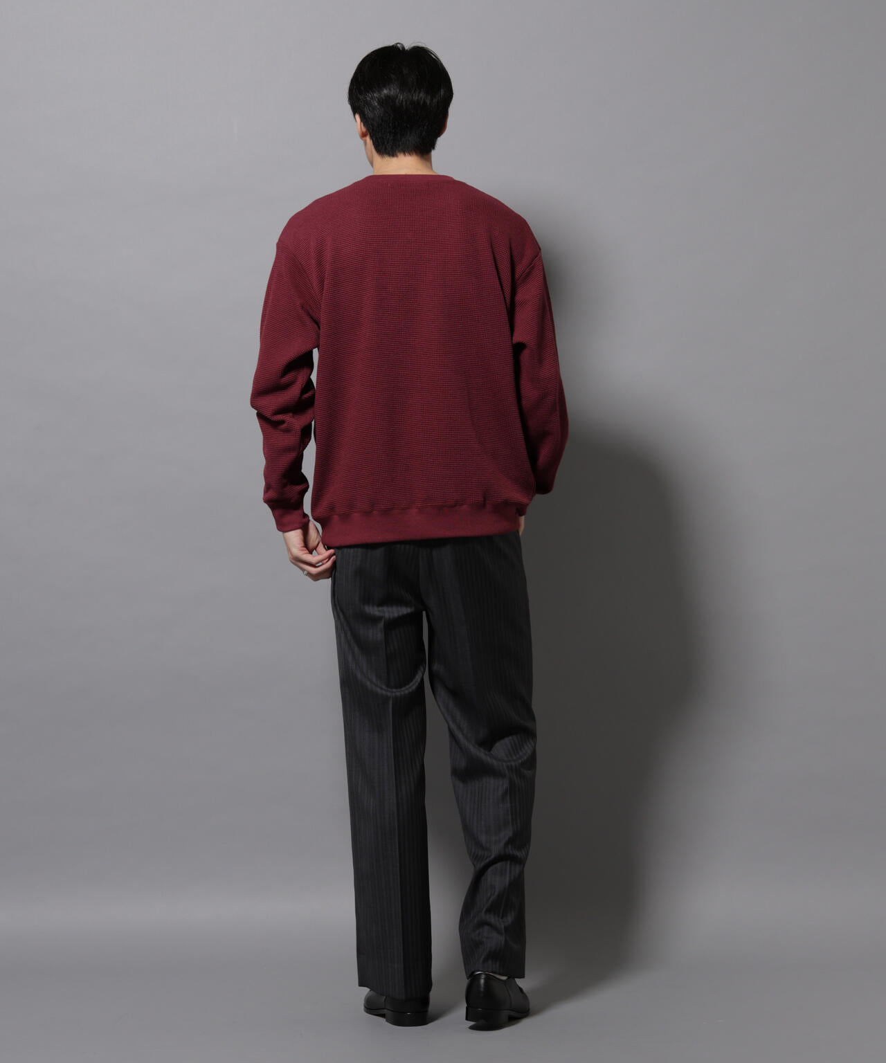 テックワッフルクルーネックＴシャツ 6725223206
