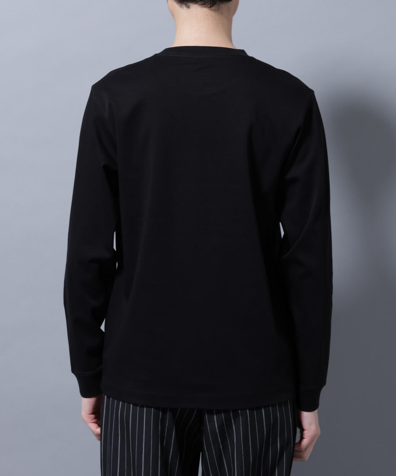 アンチスメルクルーネックTシャツ 長袖 6725223208