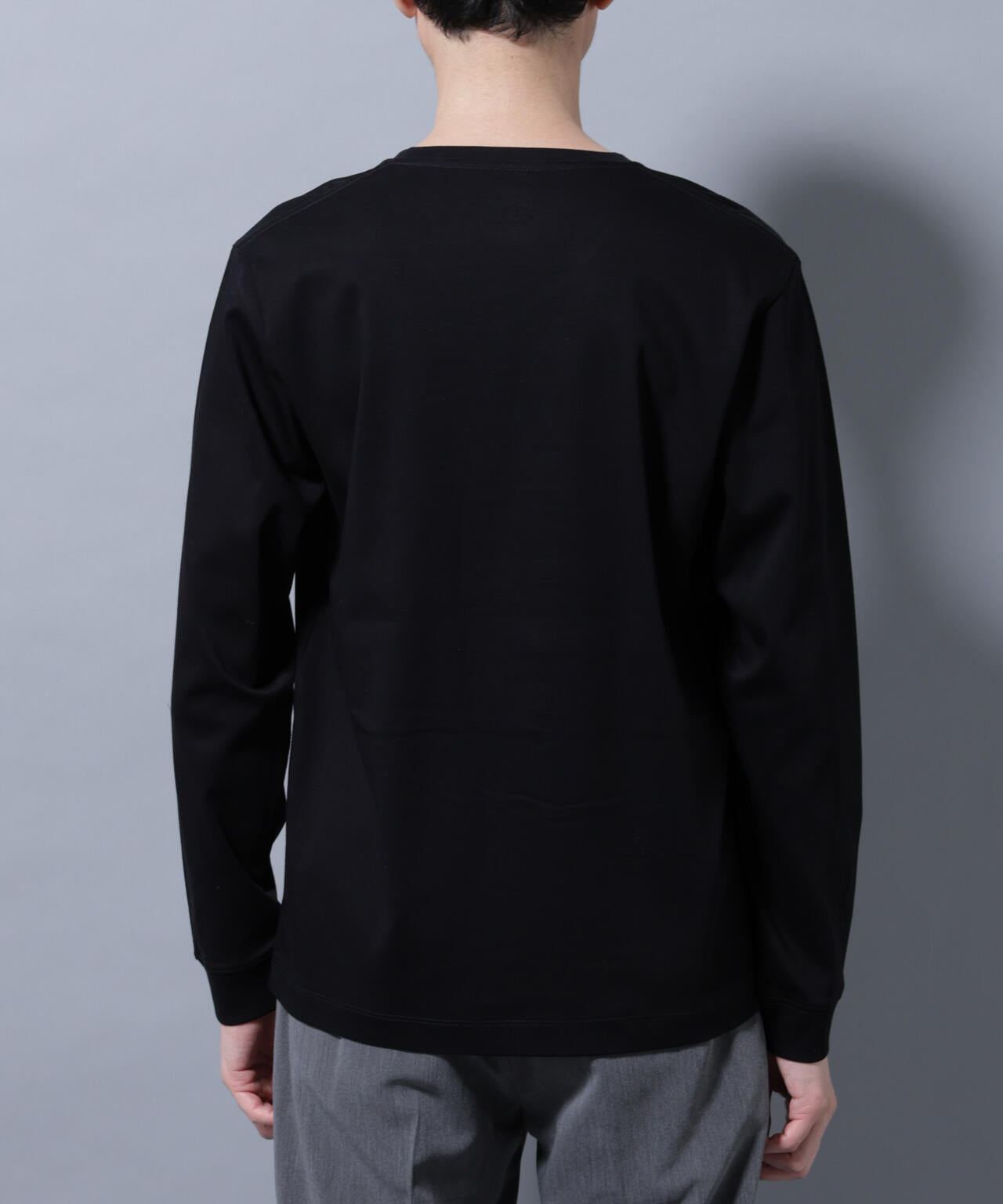 アンチスメルVネックTシャツ 長袖 6725223209