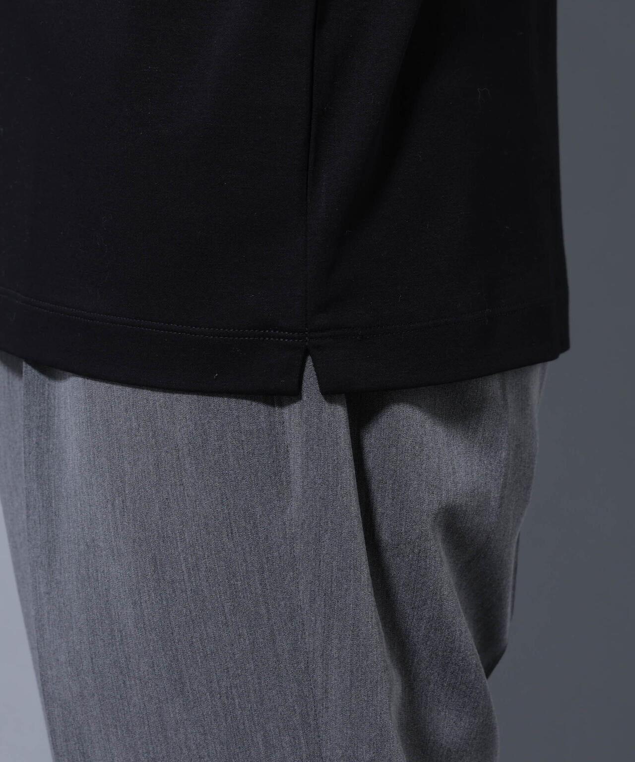 アンチスメルVネックTシャツ 長袖 6725223209