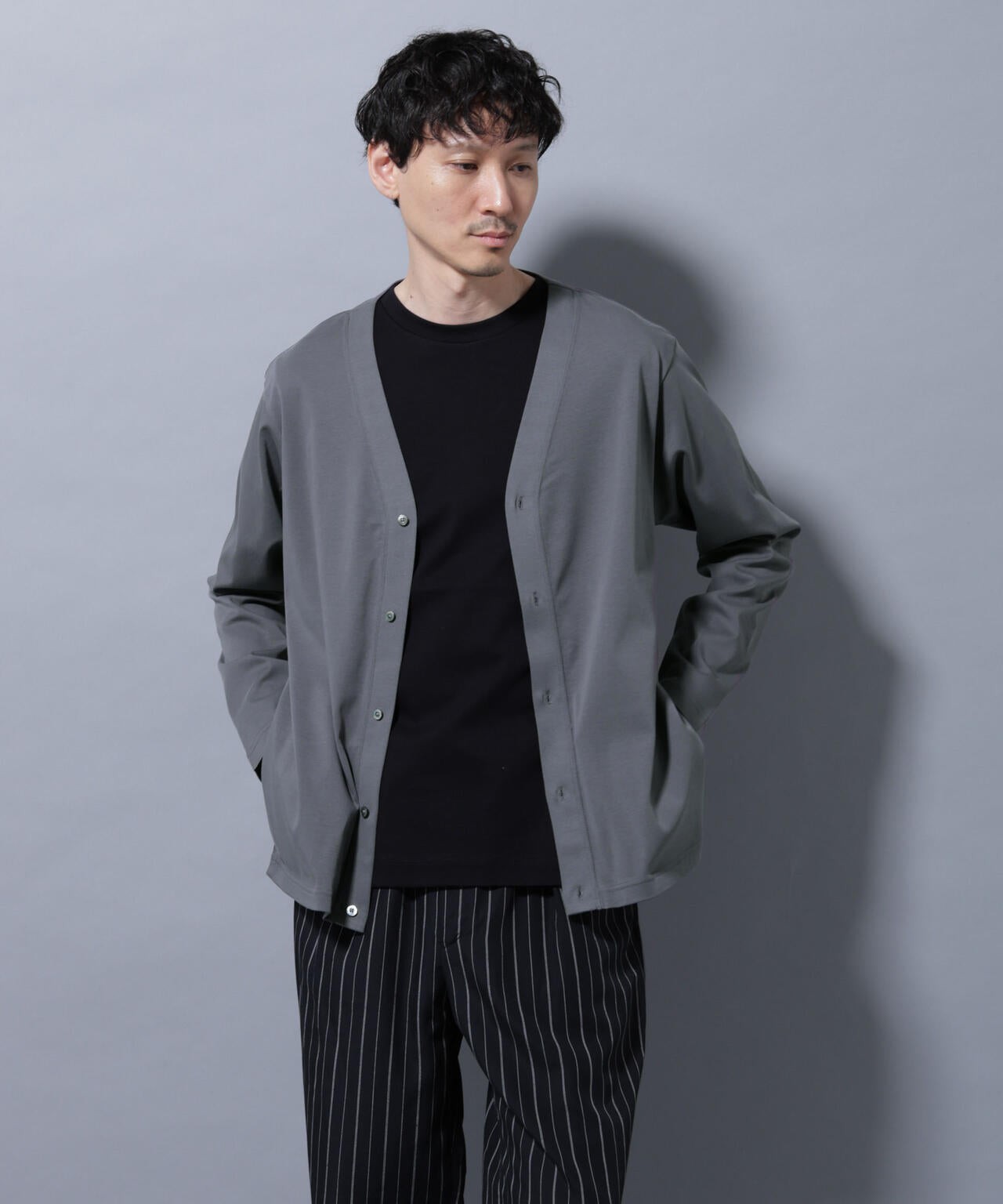 アンチスメルカーディガン 長袖 6725223211