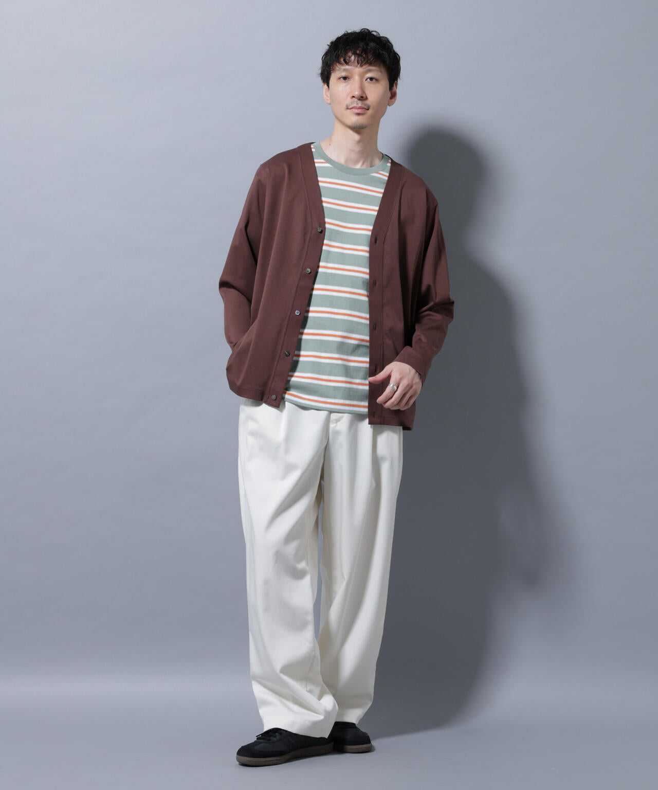 アンチスメルカーディガン 長袖 6725223211