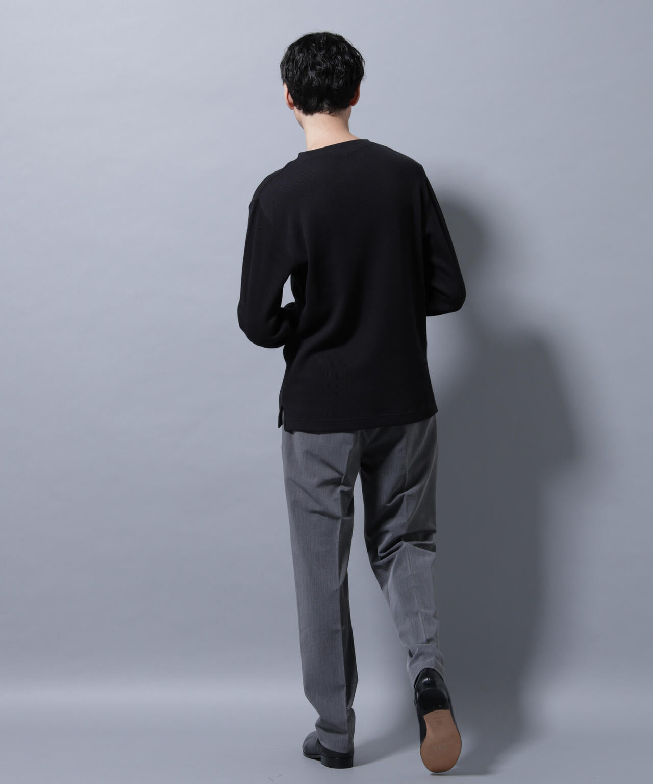 アンチスメルワッフルTシャツ 長袖 6725223212