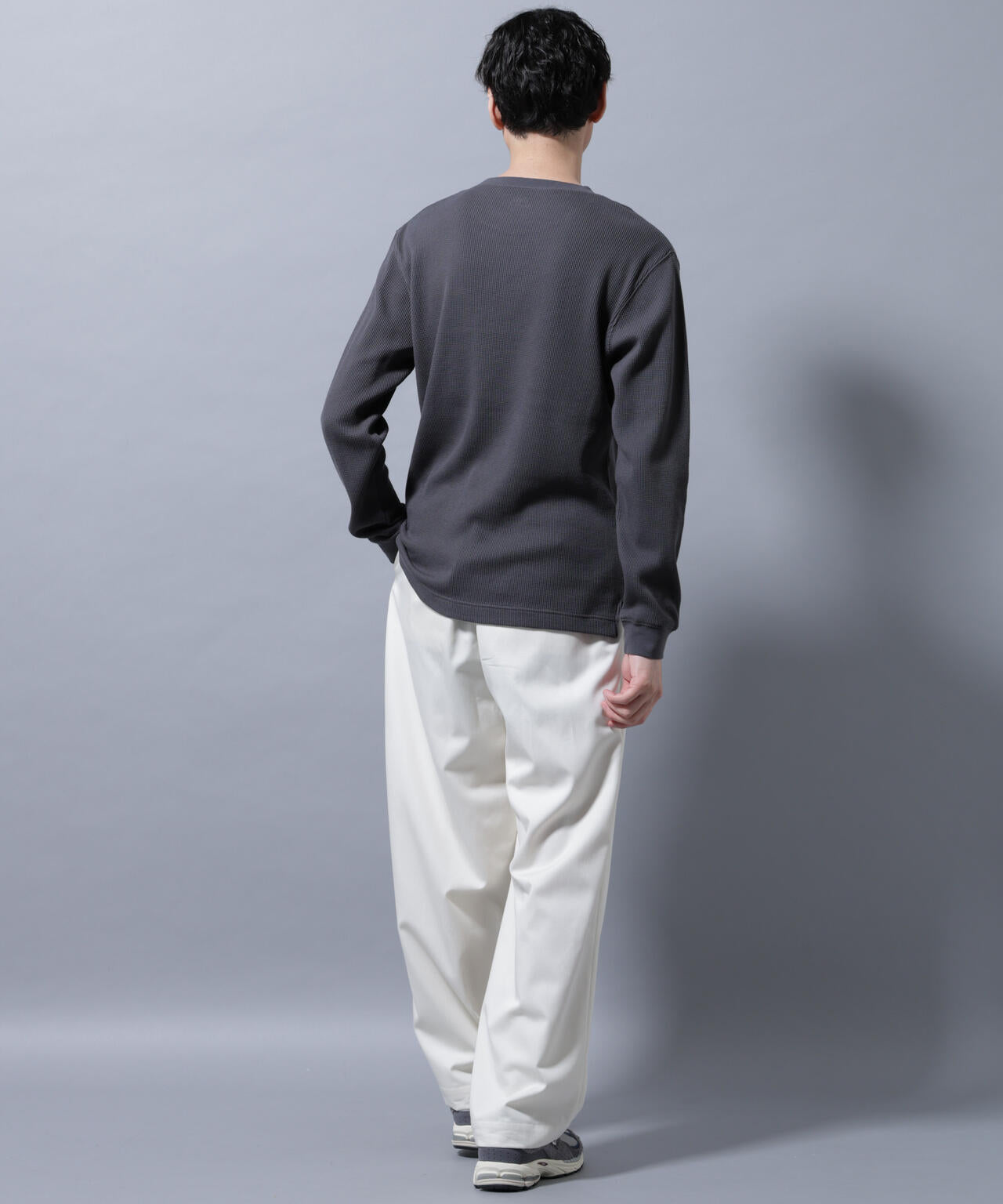 アンチスメルワッフルTシャツ 長袖 6725223212