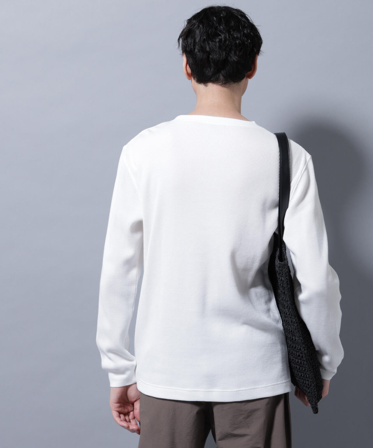 アンチスメルワッフルTシャツ 長袖 6725223212