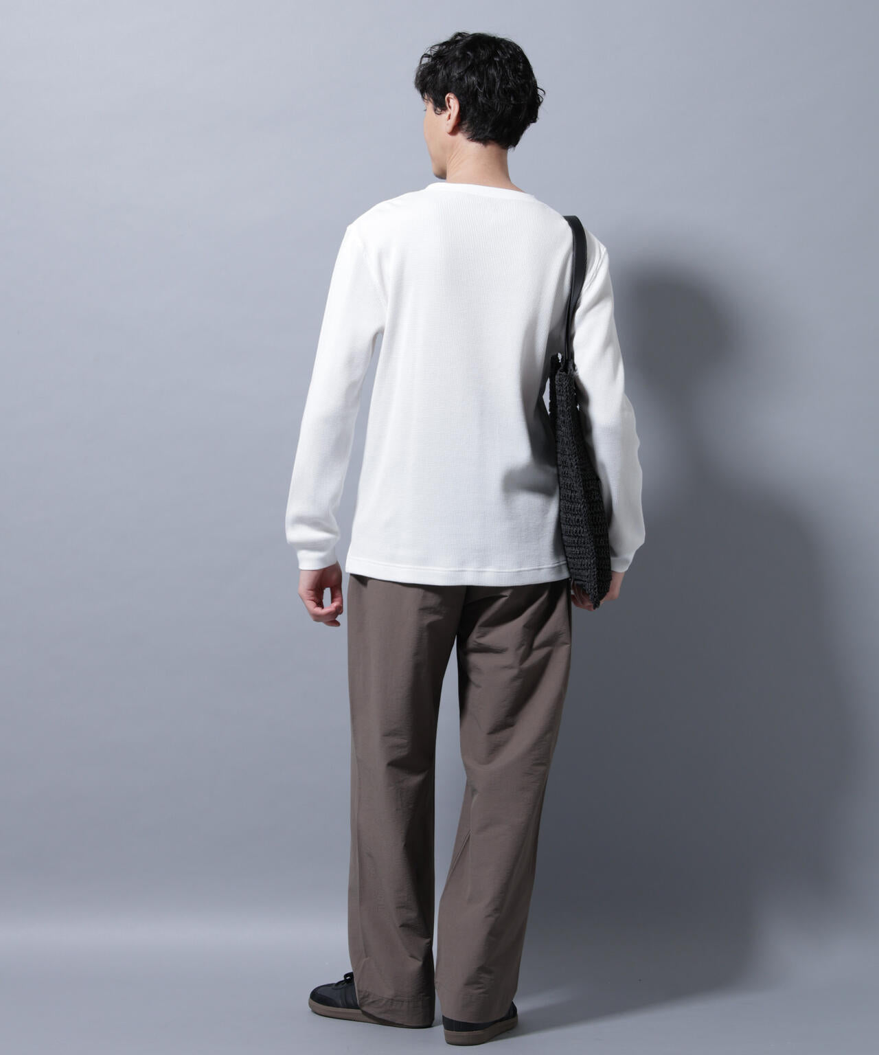 アンチスメルワッフルTシャツ 長袖 6725223212