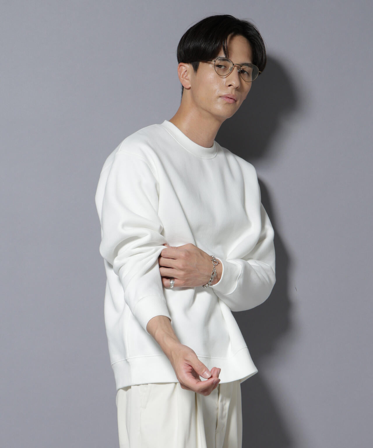 ナノベア 裏起毛スウェット レストラン