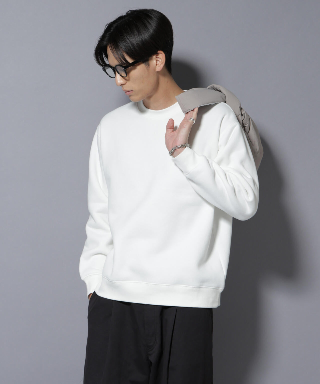 ナノベア 裏起毛スウェット レストラン