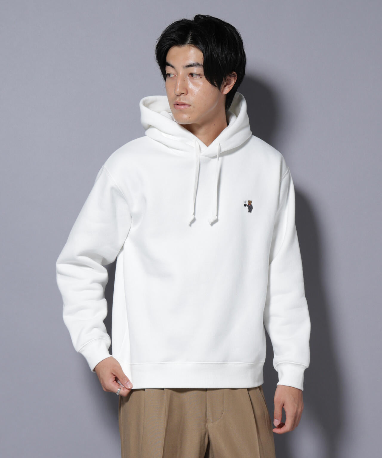 ナノベア 裏起毛フーディー サーカス