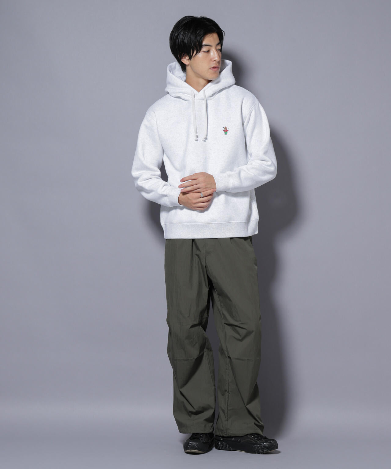 ナノベア 裏起毛フーディー サーカス