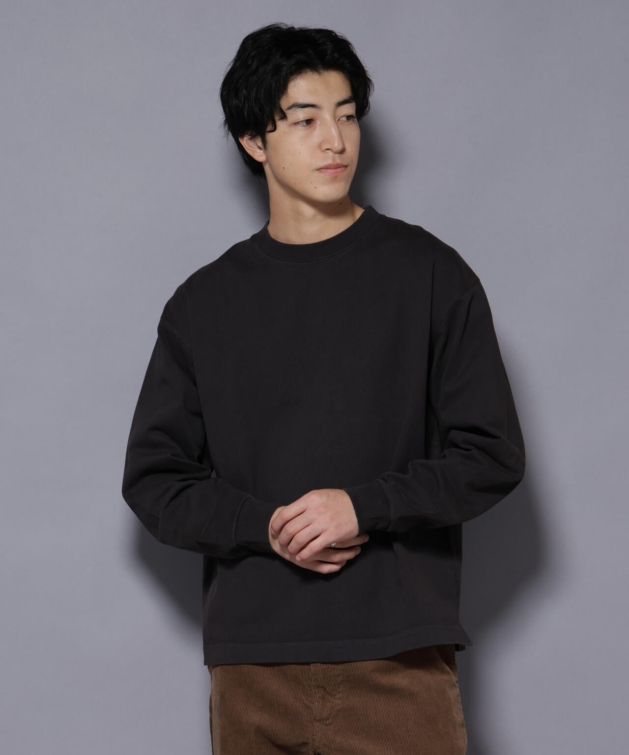 ヘビーオンスワイドプルオーバー 長袖