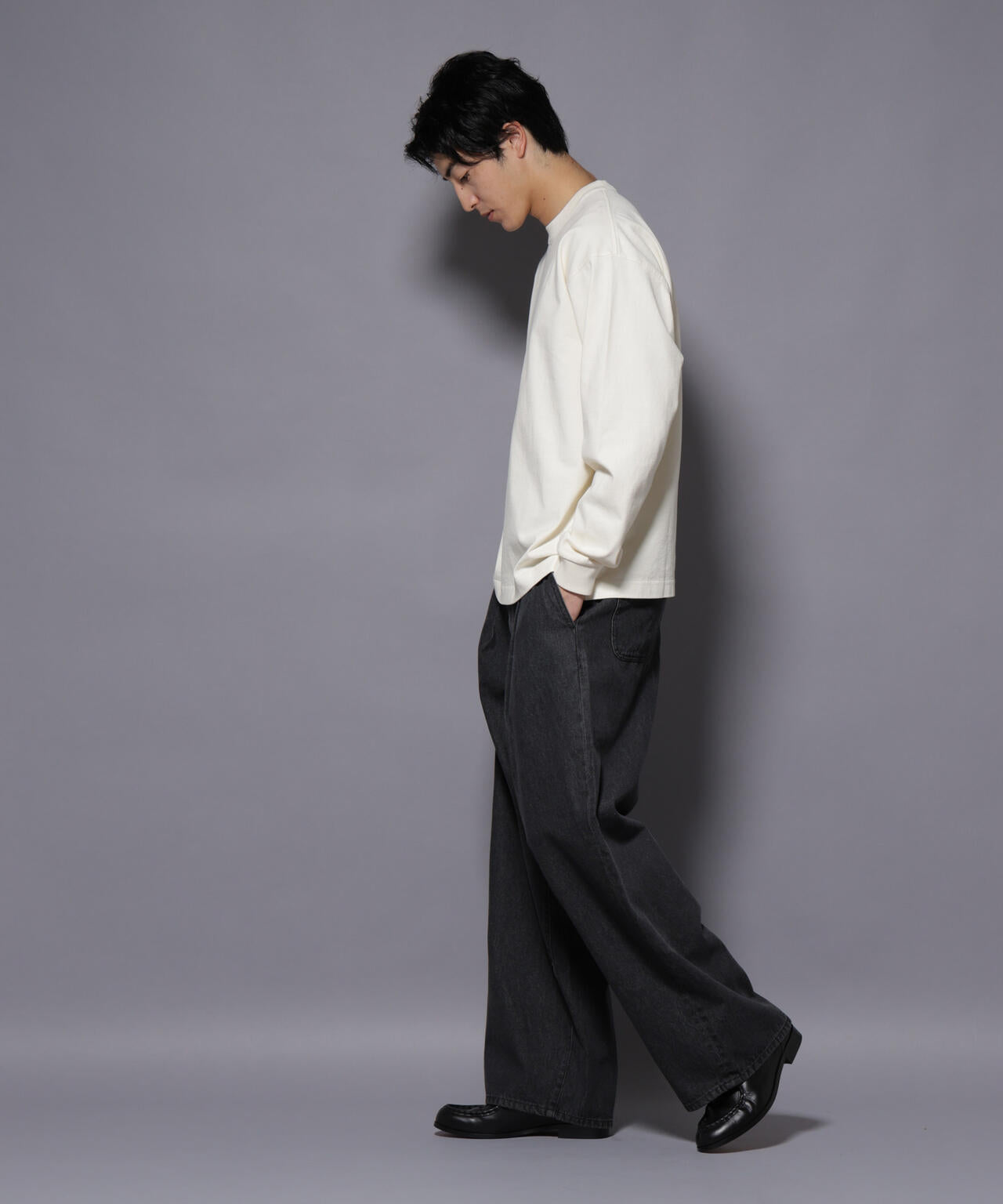 ヘビーオンスワイドプルオーバー 長袖 6725223221