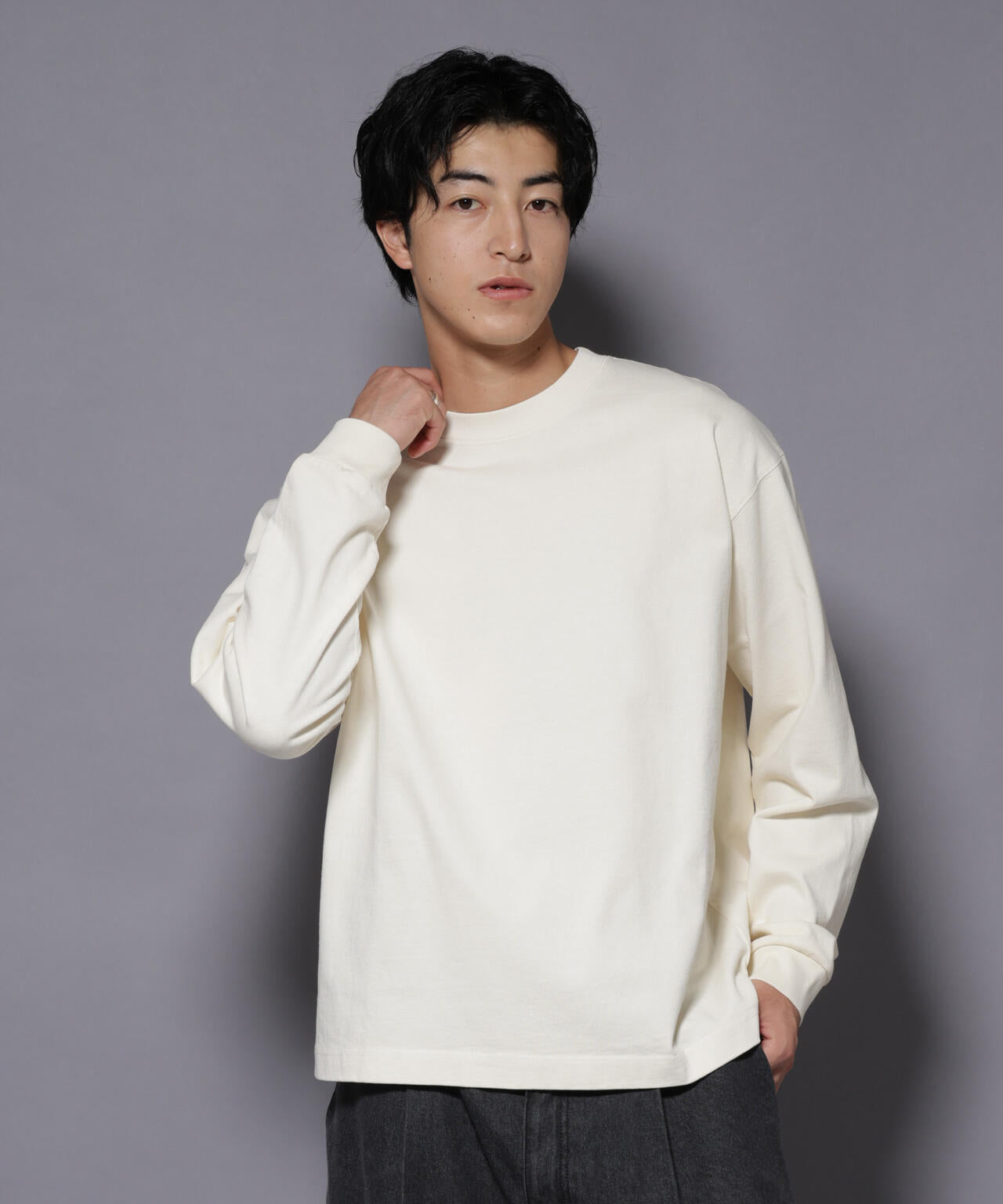 ヘビーオンスワイドプルオーバー 長袖 6725223221