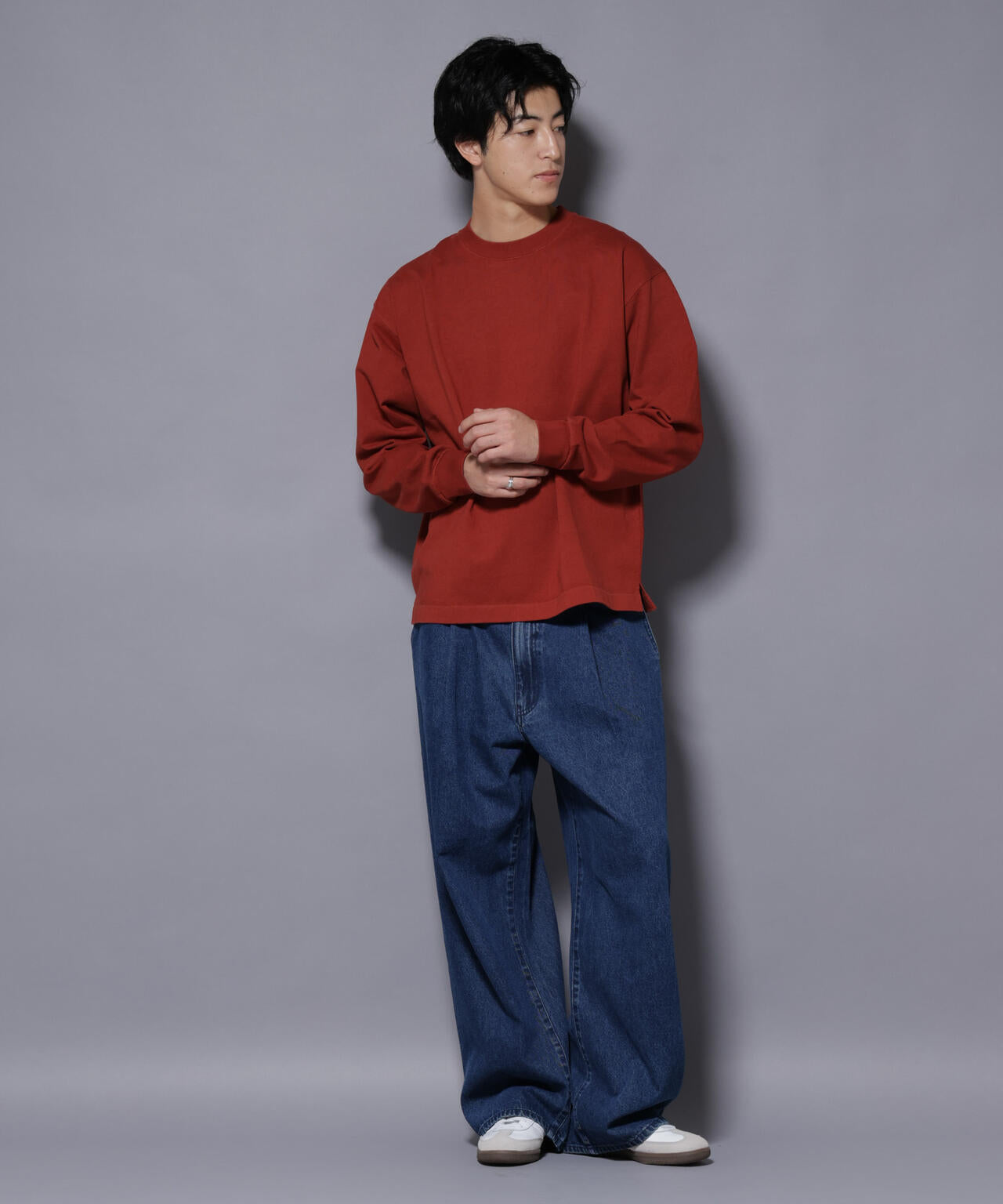 ヘビーオンスワイドプルオーバー 長袖 6725223221