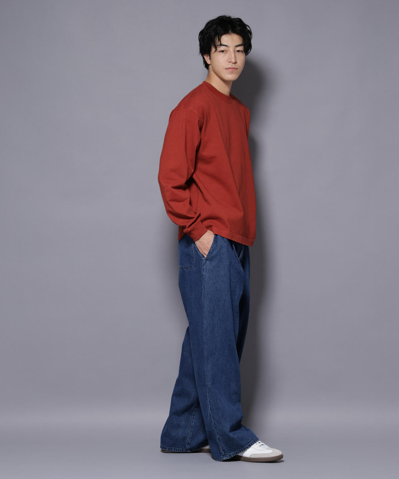 ヘビーオンスワイドプルオーバー 長袖 6725223221