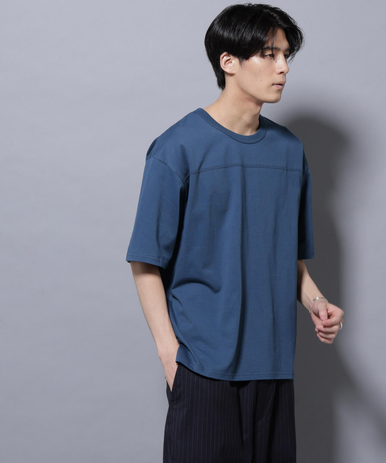 リラックスフットボールＴシャツ 半袖 6725224211