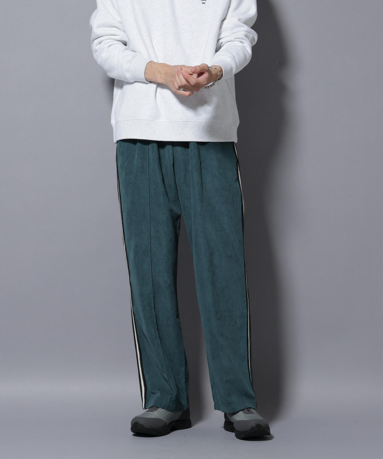 新品 MARK&LONA HEAT ENERGY スカル トラック パンツ メンズ コミュートトラックパンツ MR7082B BLK/BLK〈セール返品交換