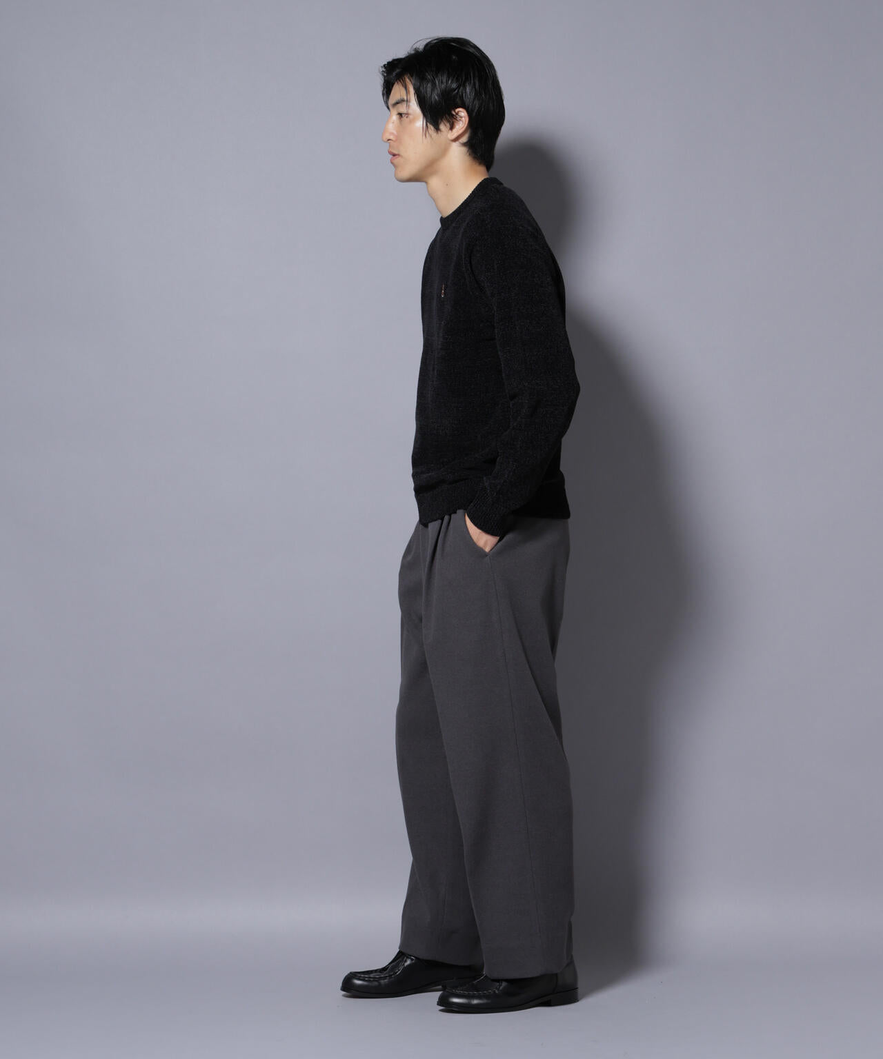 テックメルトンワイドスラックス