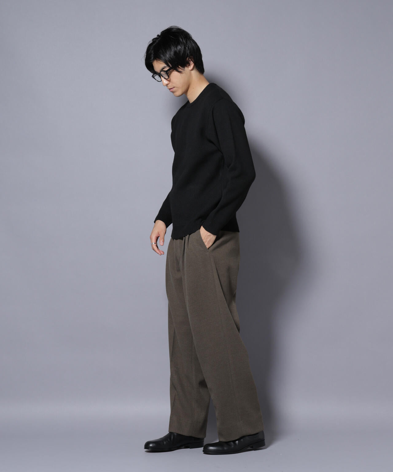 テックメルトンワイドスラックス