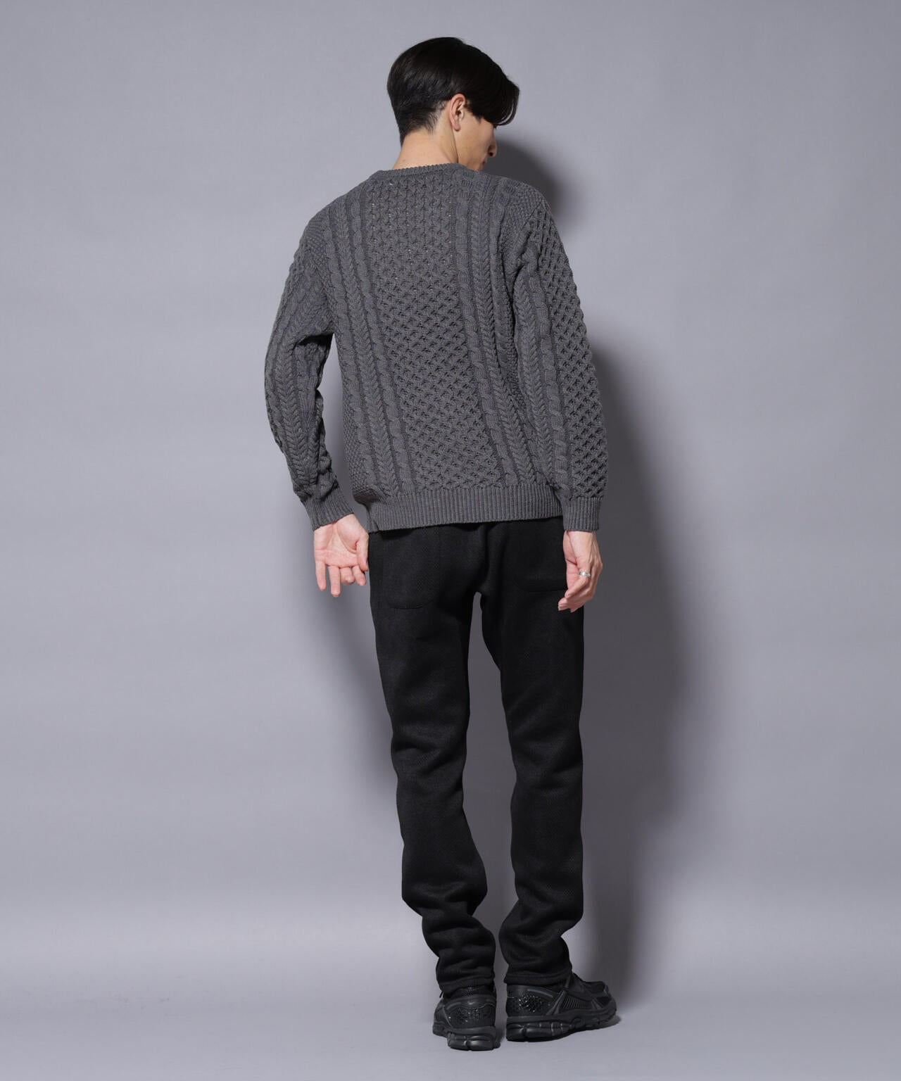 ニットフリースイージーパンツ(セットアップ可) 6725227206