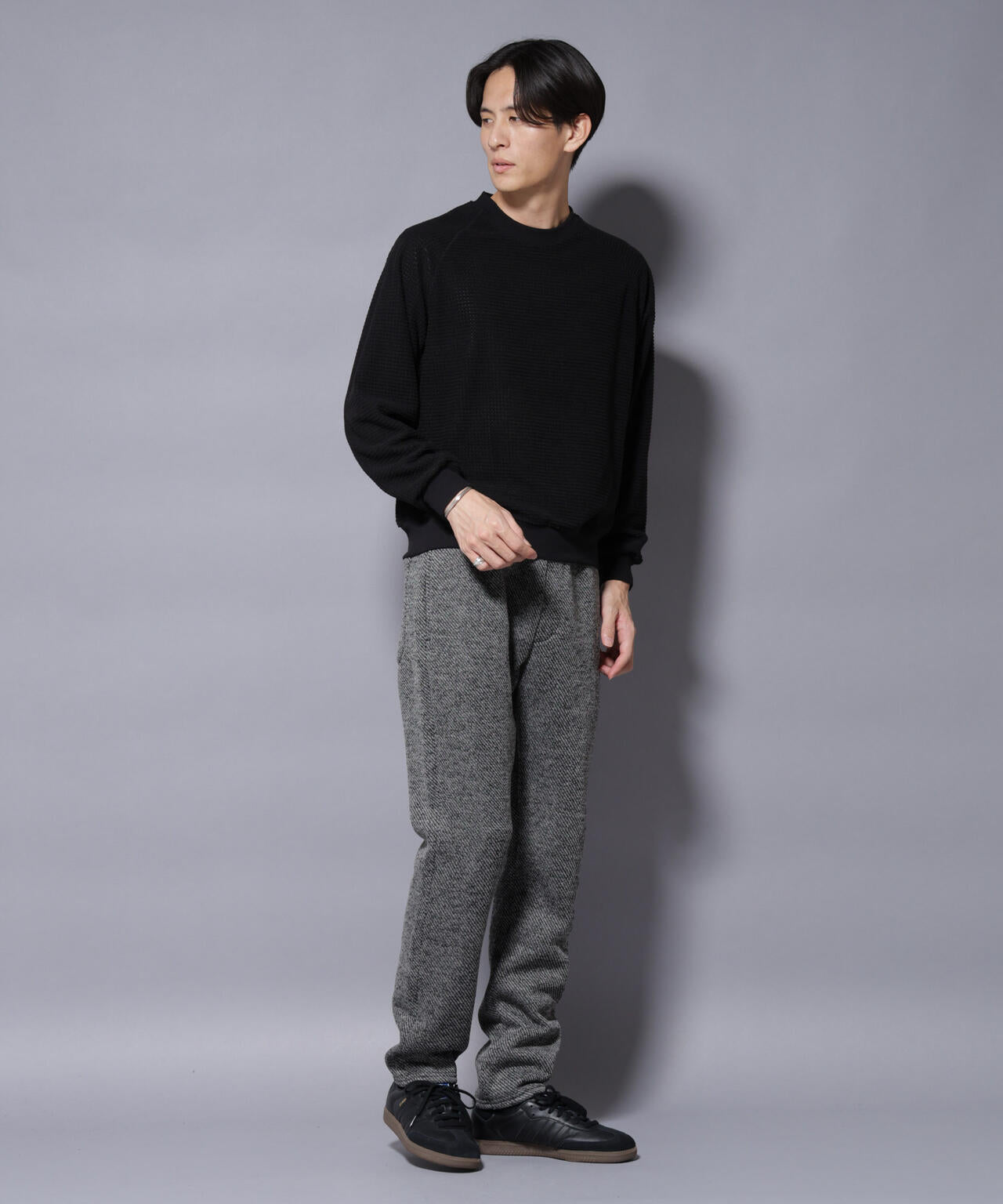 ニットフリースイージーパンツ(セットアップ可) 6725227206