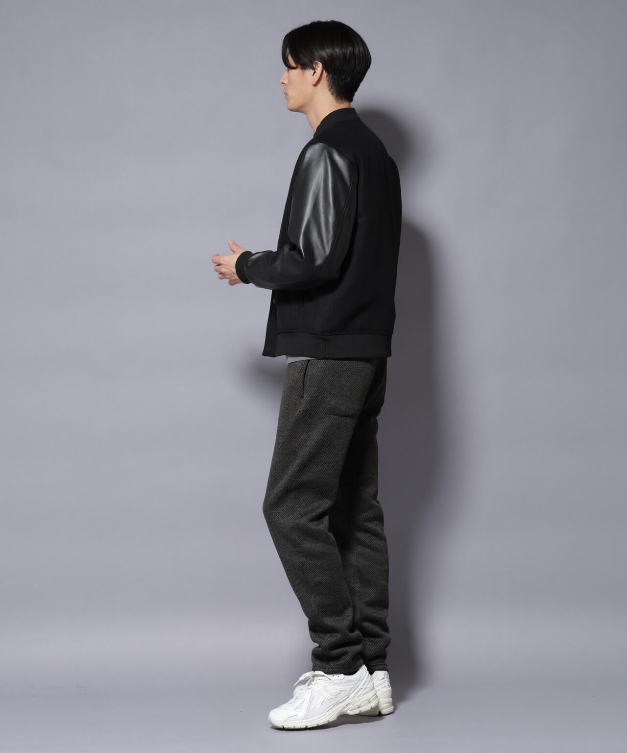 ニットフリースイージーパンツ(セットアップ可) 6725227206