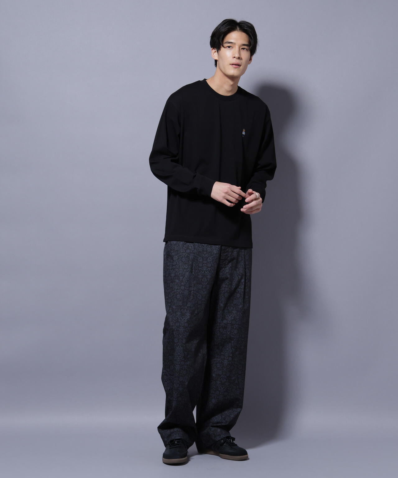 オリジナルパターンイージーパンツ