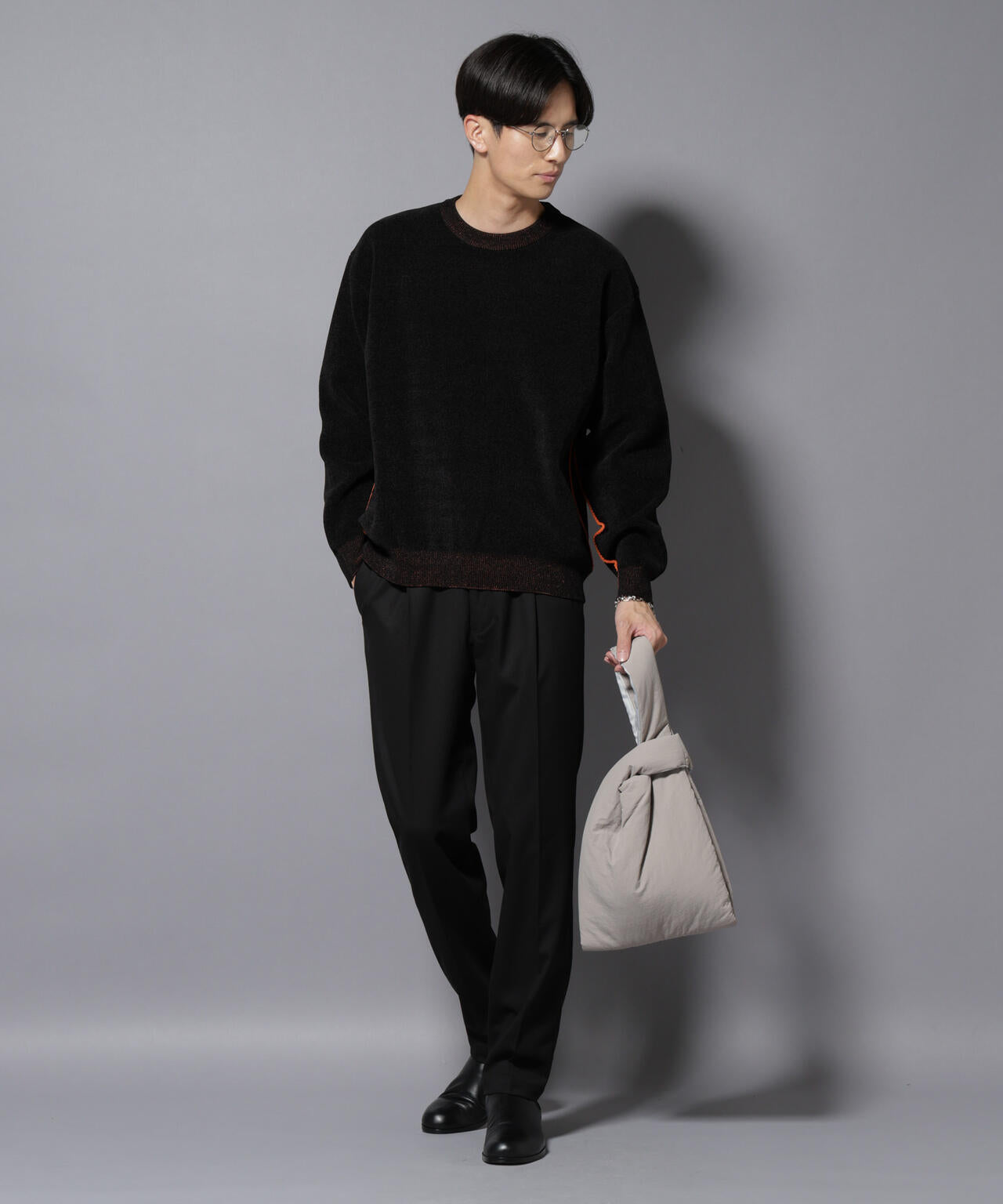 【秋服】nano・universe 起毛チェック2タックテーパードパンツ 18AW起毛チェック２タックテーパードパンツ | ナノユニバース(NANO