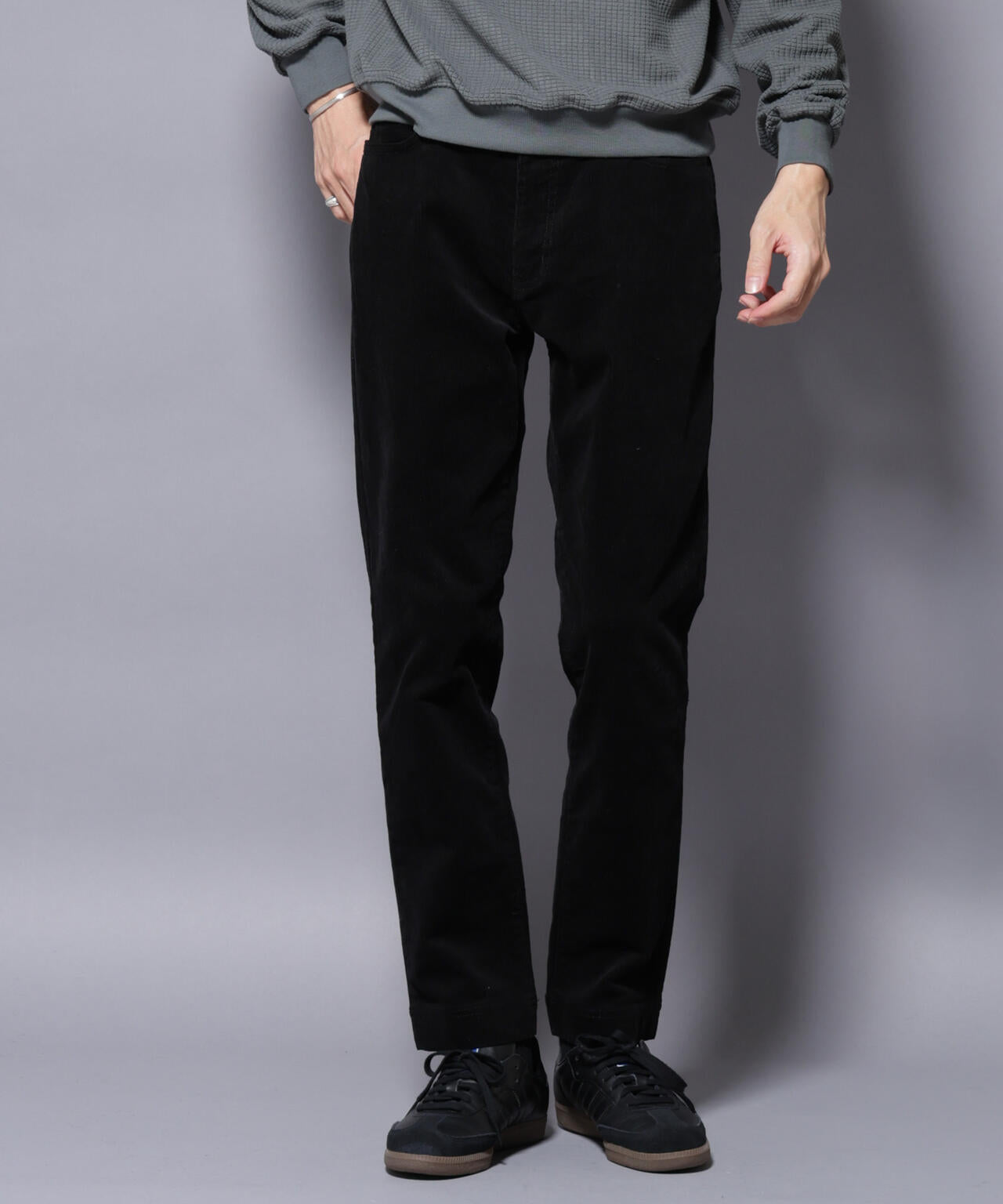 ストレッチコーデユロイ5Pパンツ