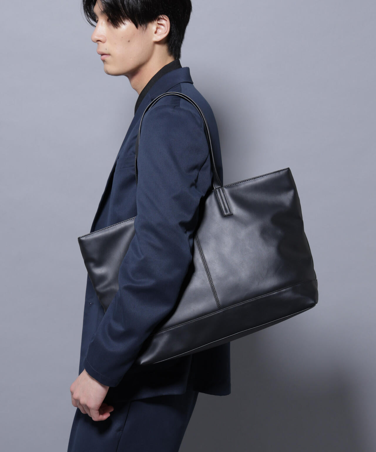 WEB限定 / シンセティックレザートートバック